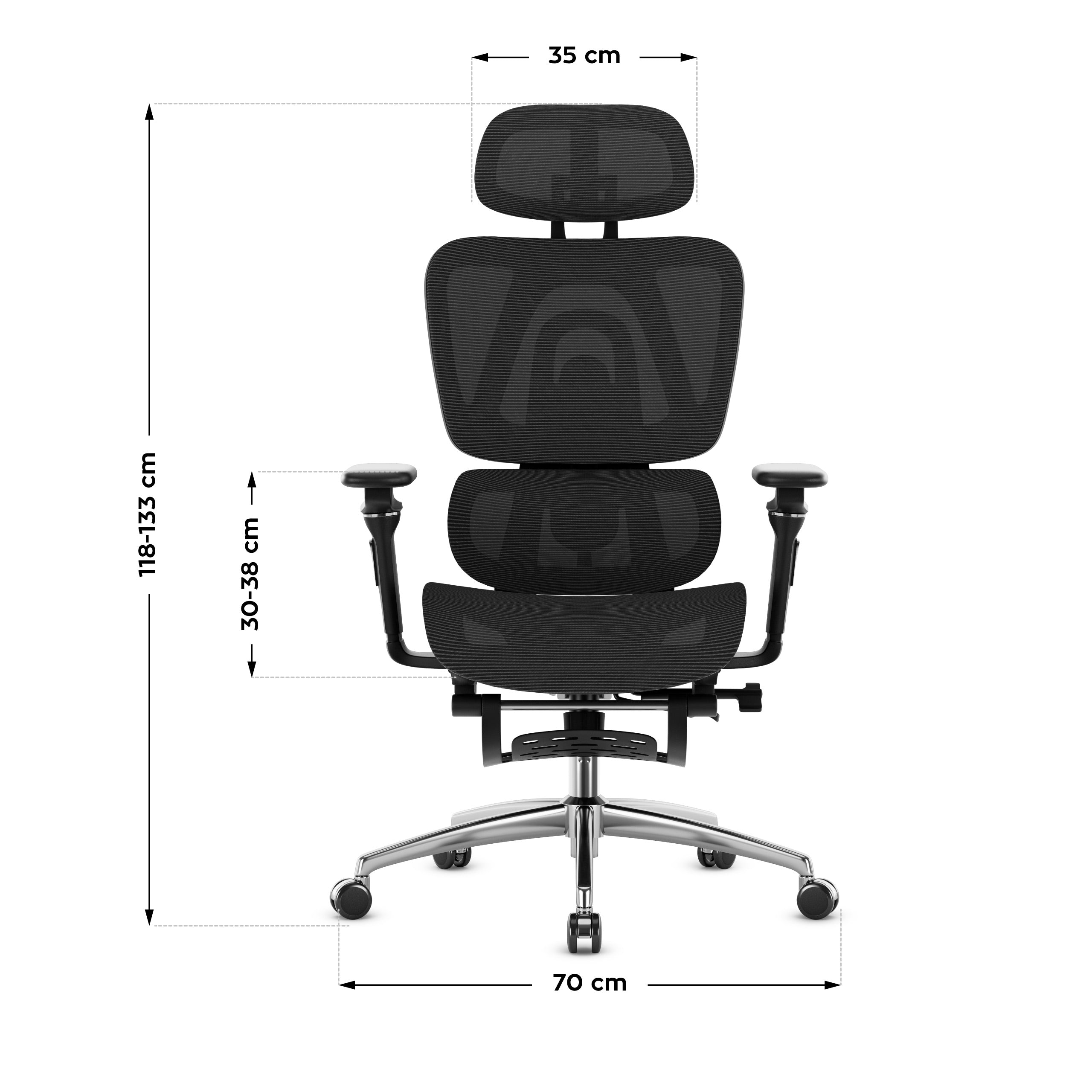 Mark Adler Expert 7.9 Scaun ergonomic negru