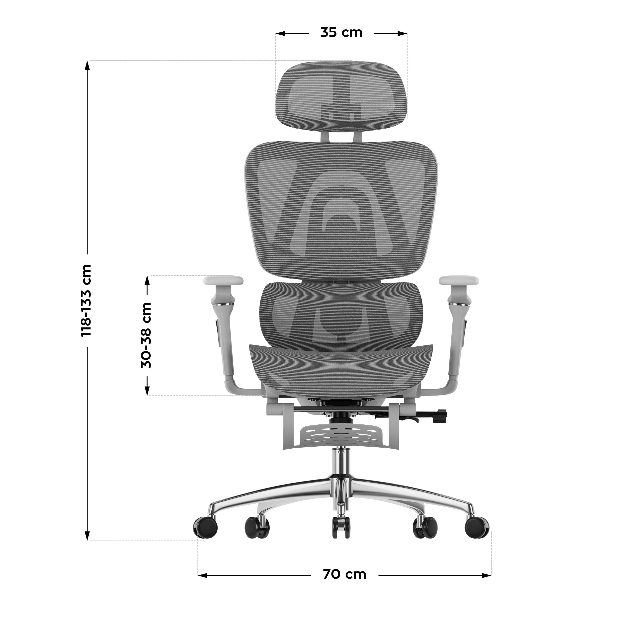 Scaun ergonomic Mark Adler Expert 7.9 Grey