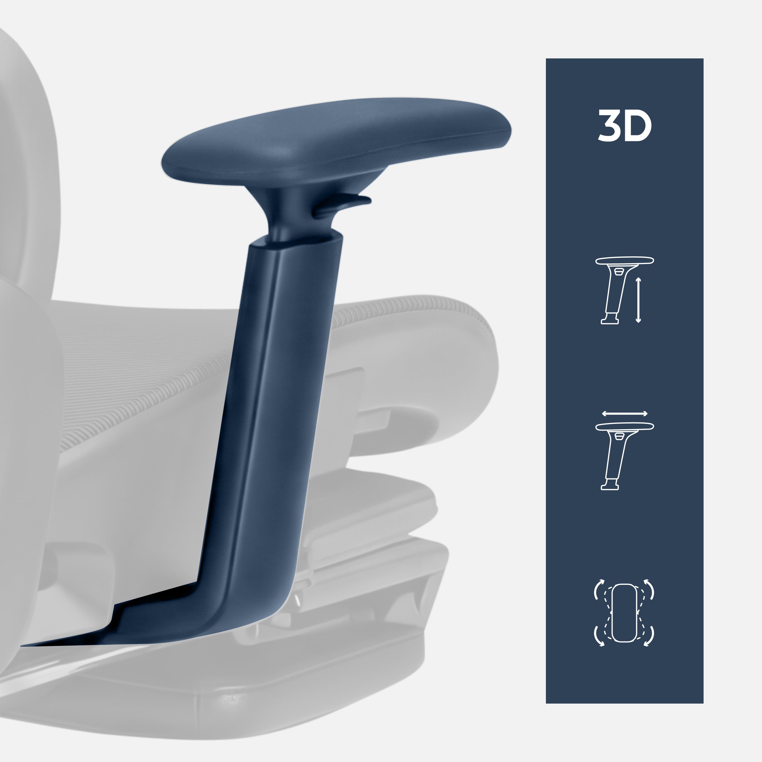 Scaun Ergonomic cu Suport pentru Picioare Mark Adler Expert 9.3 Black