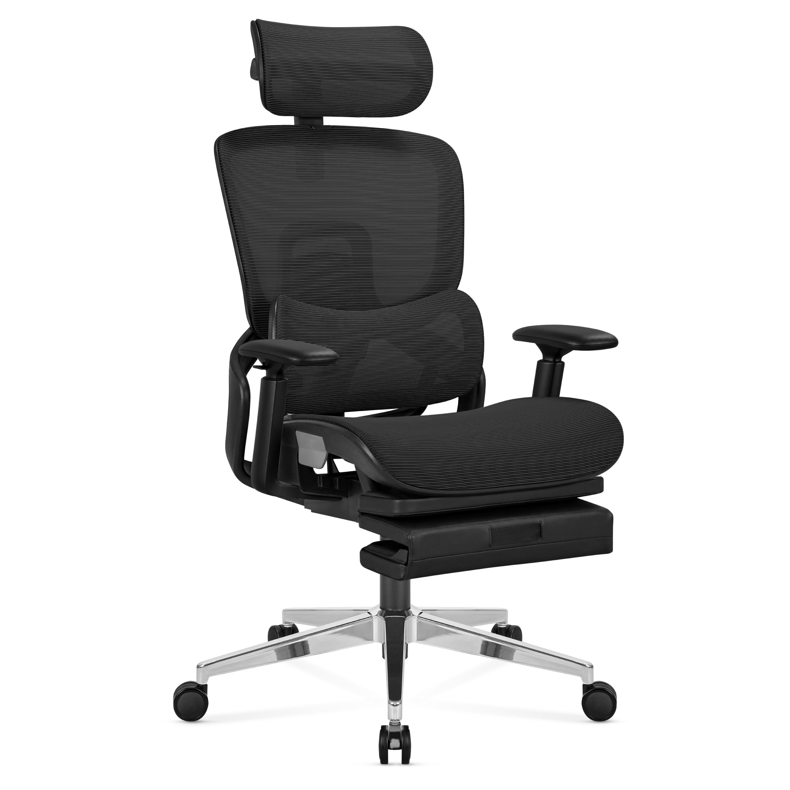 Scaun Ergonomic cu Suport pentru Picioare Mark Adler Expert 9.3 Black