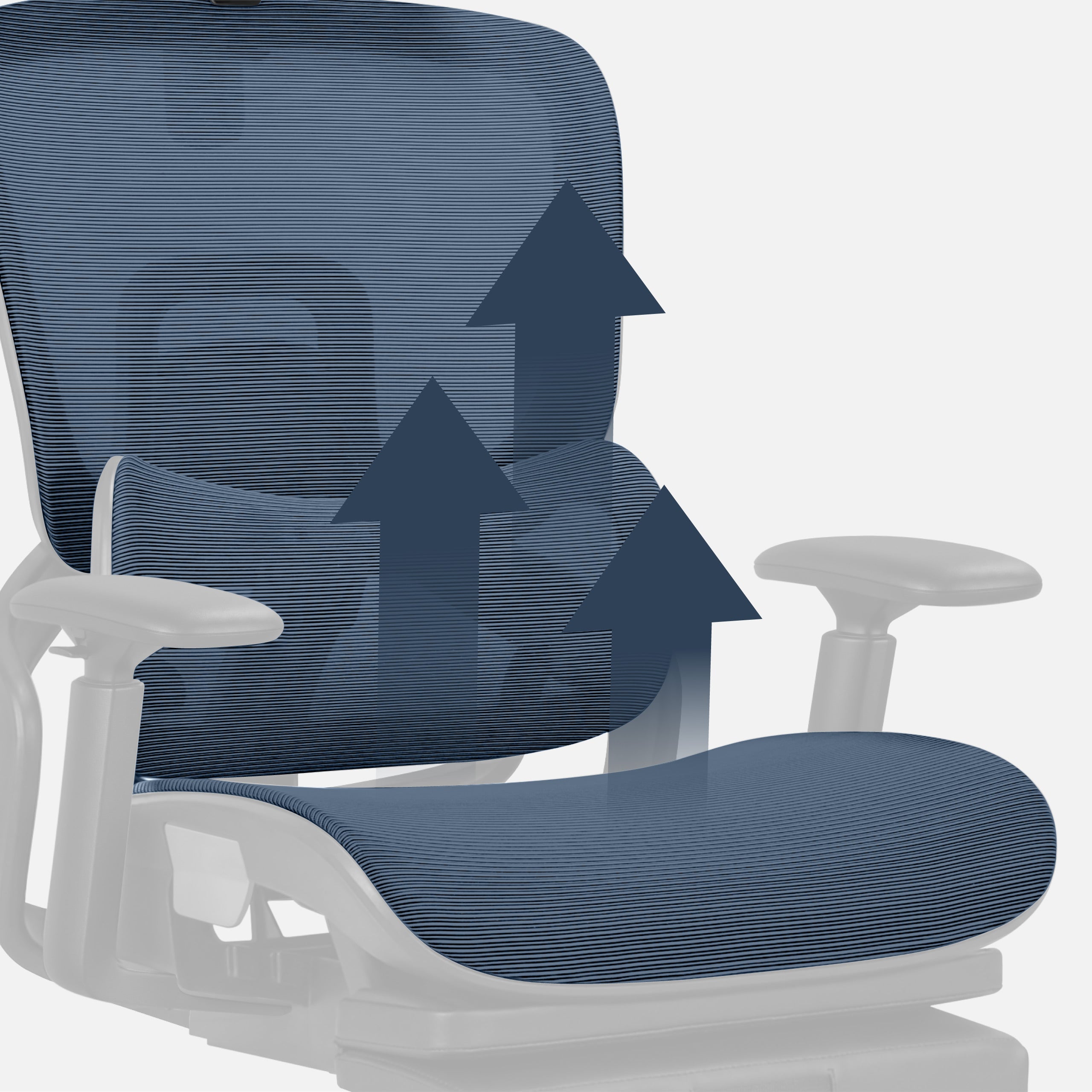 Scaun Ergonomic cu Suport pentru Picioare Mark Adler Expert 9.3 Black