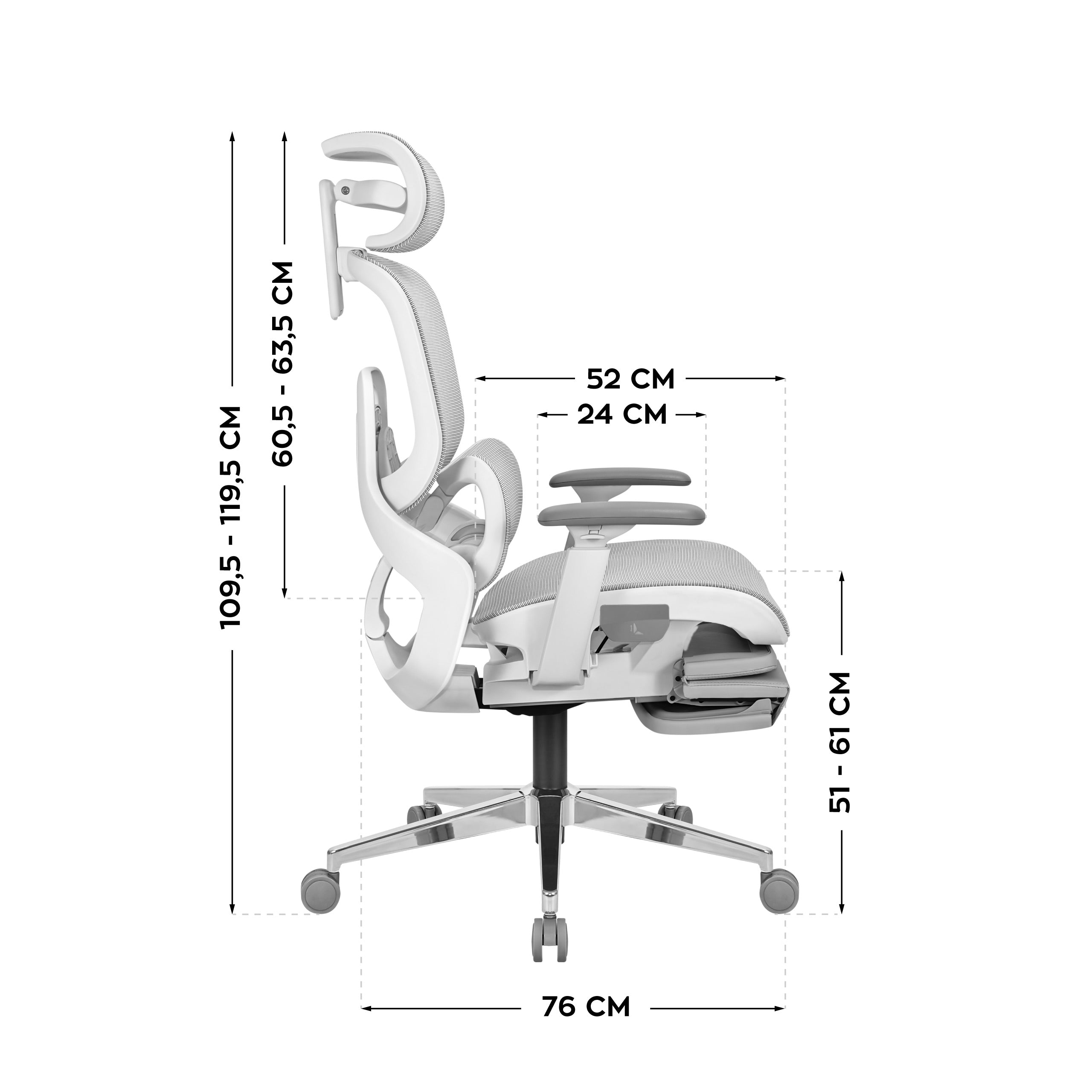 Scaun ergonomic Mark Adler Expert 9.3 Grey