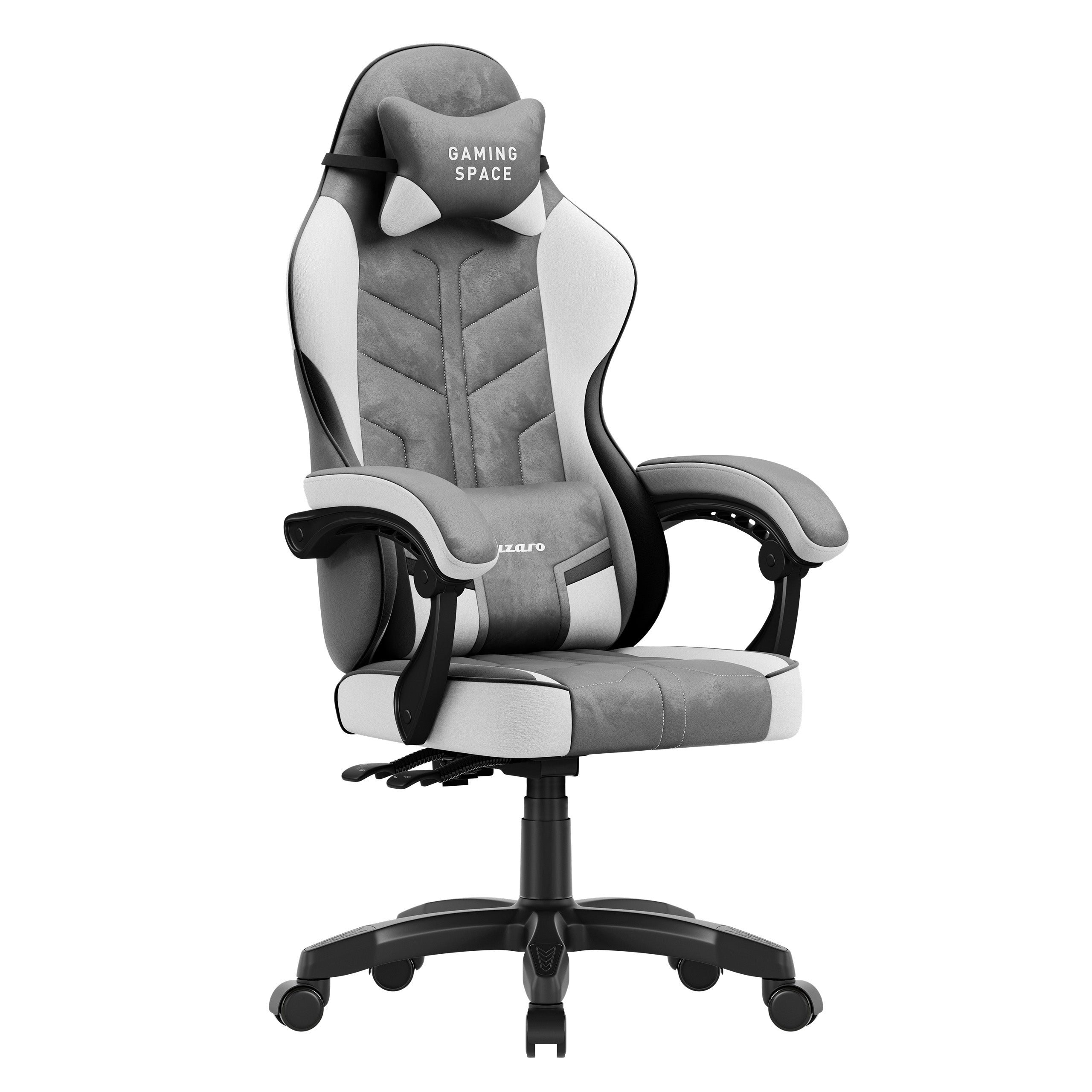 Scaun gaming din catifea Huzaro Force 2.7 Gri