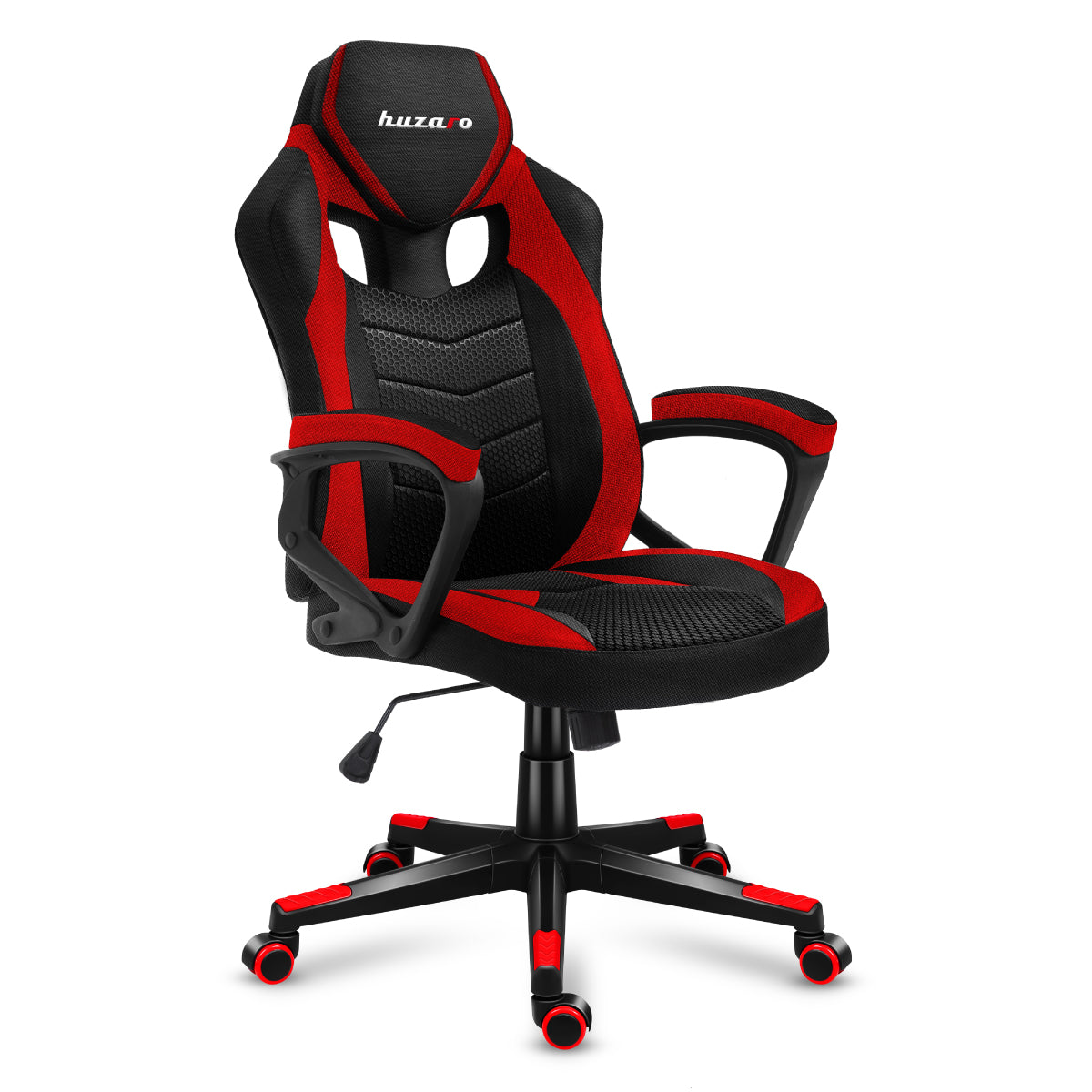 Scaun de gaming HUZARO FORCE 2.5 Red Mesh