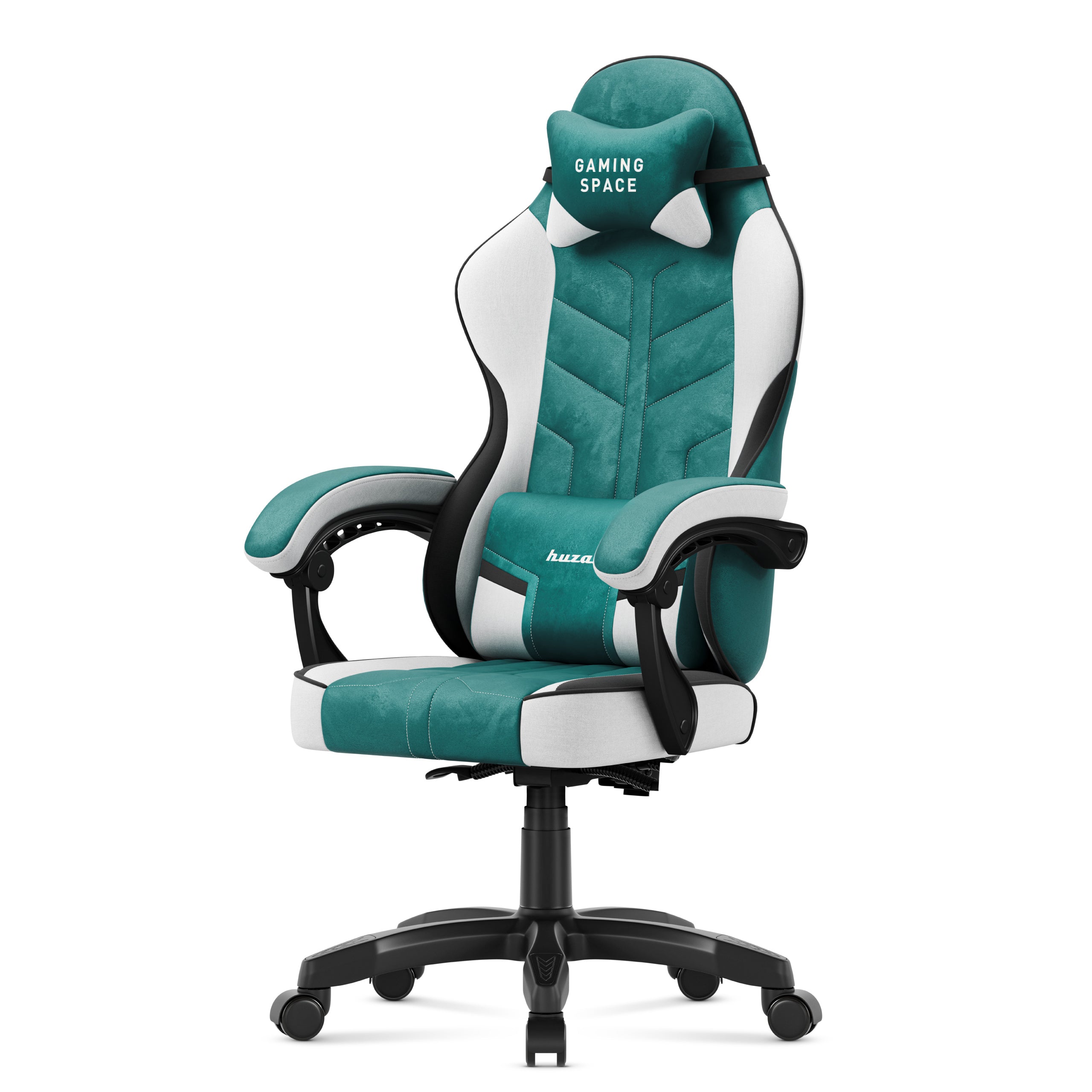 Scaun de gaming din catifea Huzaro Force 2.7 Green