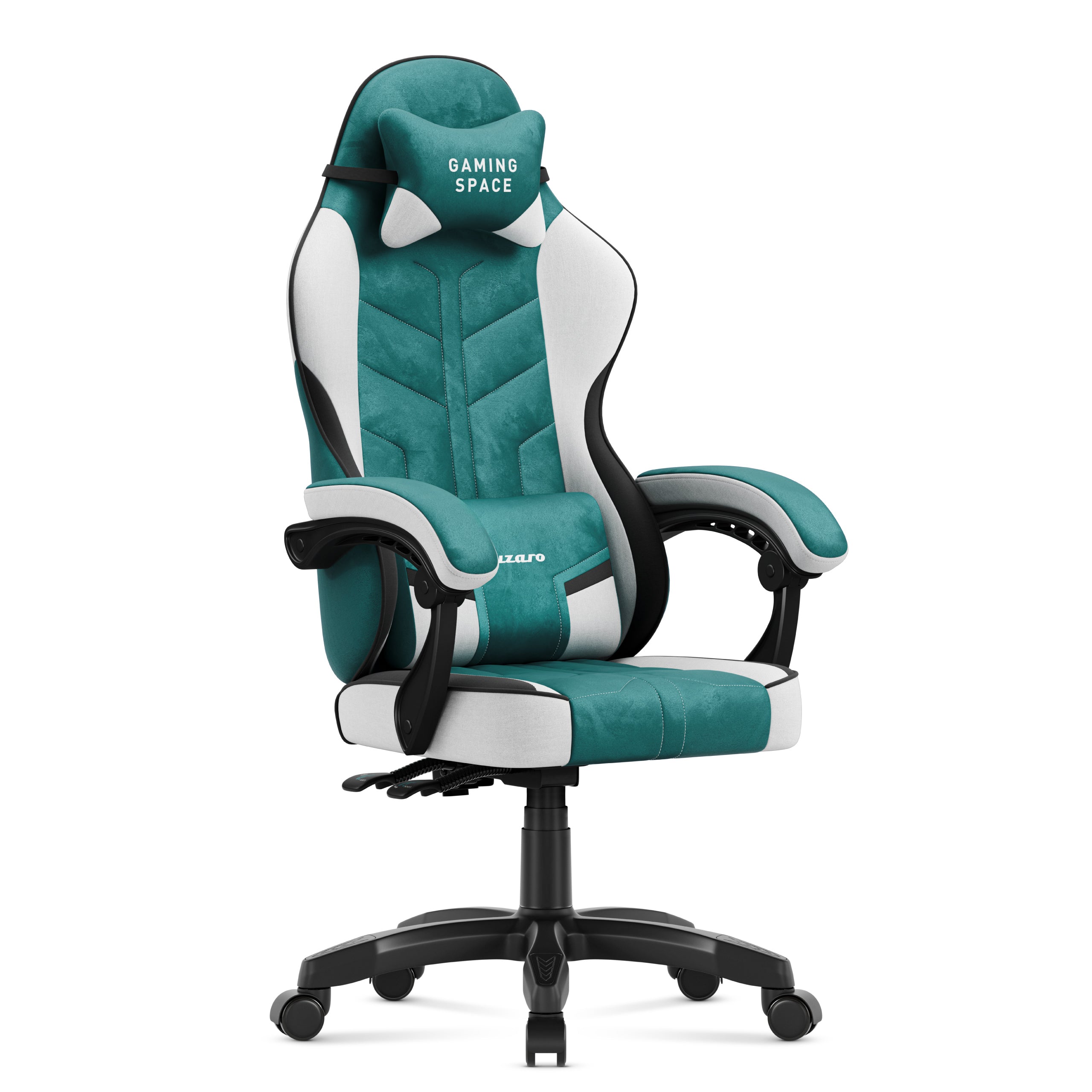 Scaun de gaming din catifea Huzaro Force 2.7 Green