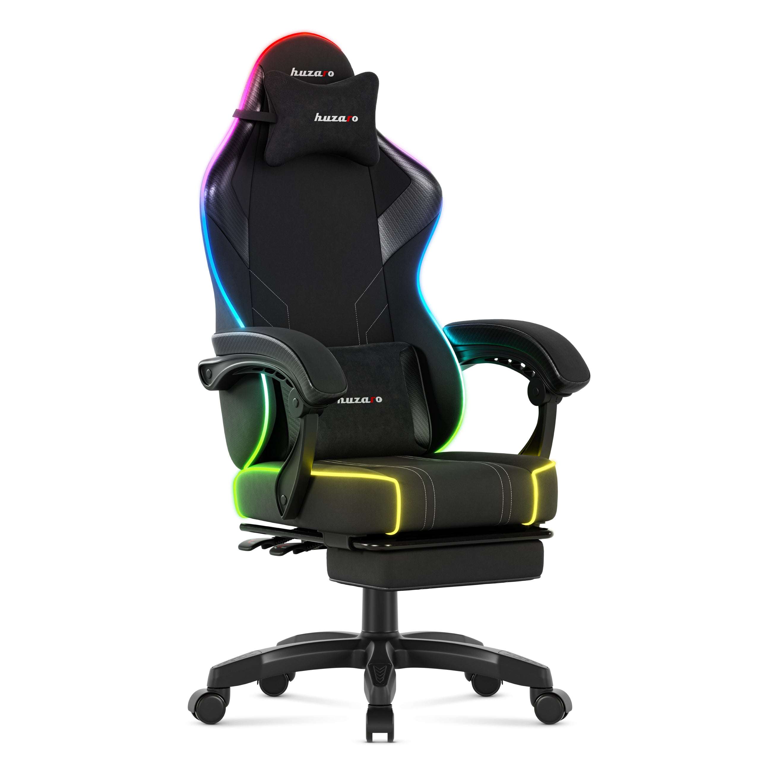 Scaun de gaming Huzaro Force 3.7 RGB Black