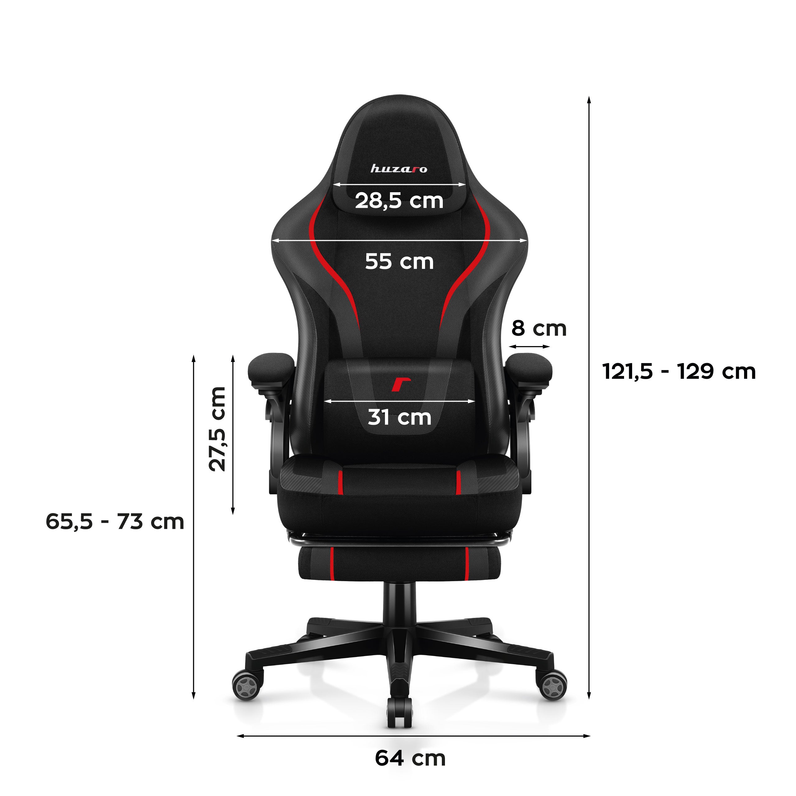 Scaun de gaming Huzaro Force 4.6 Carbon