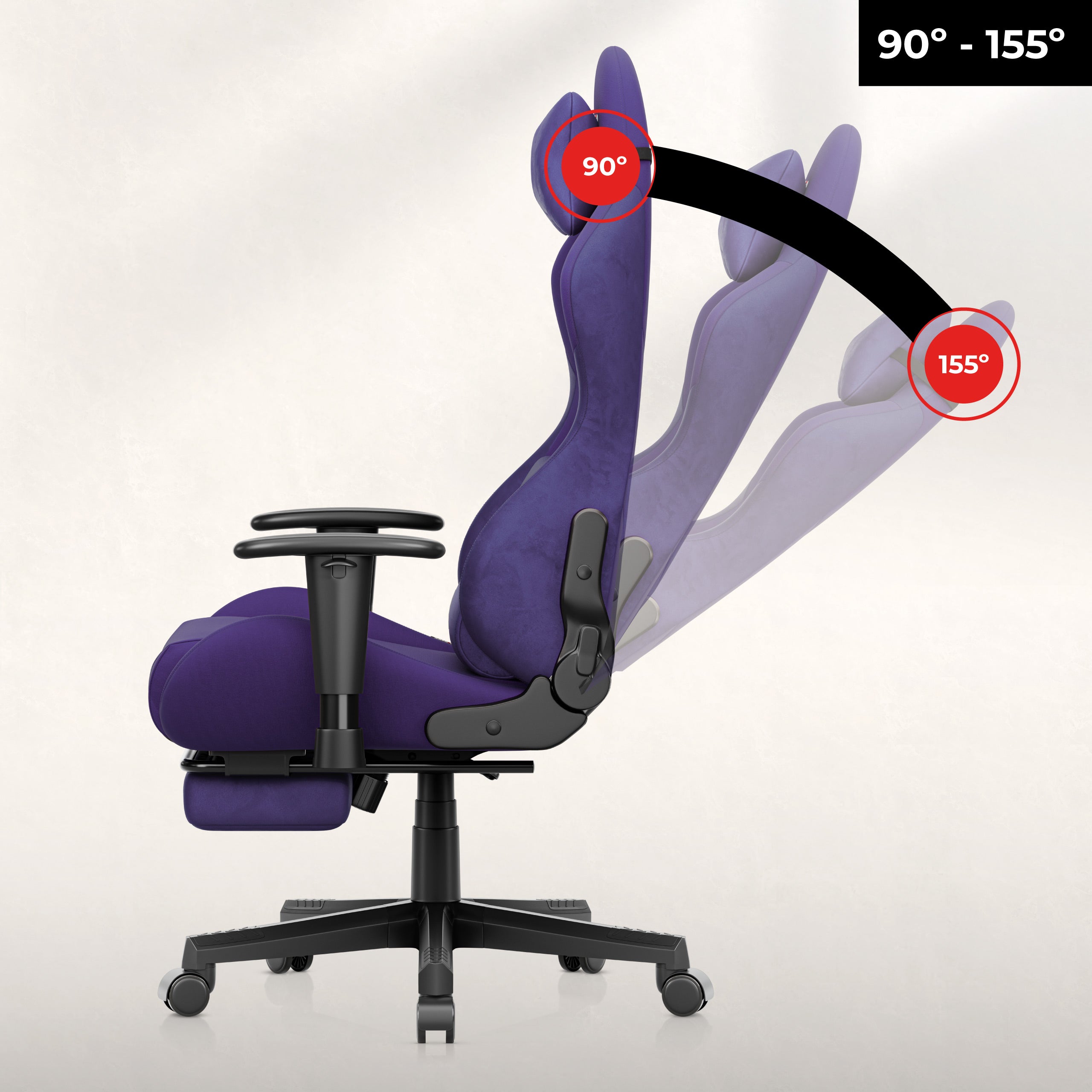 Scaun gaming Huzaro Force 5.7 Violet