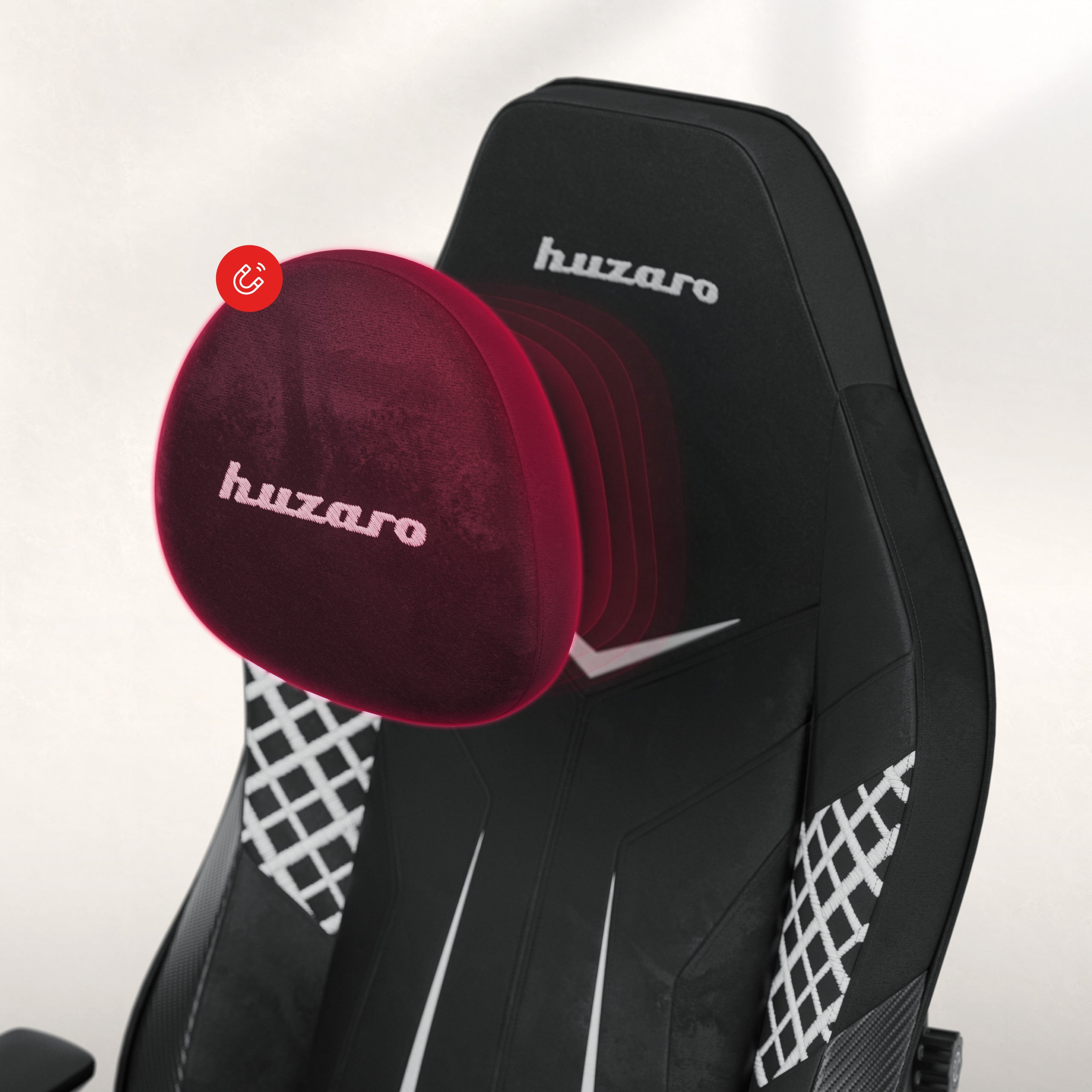 Scaun de gaming din piele de căprioară Huzaro Force 8.3 Carbon Black