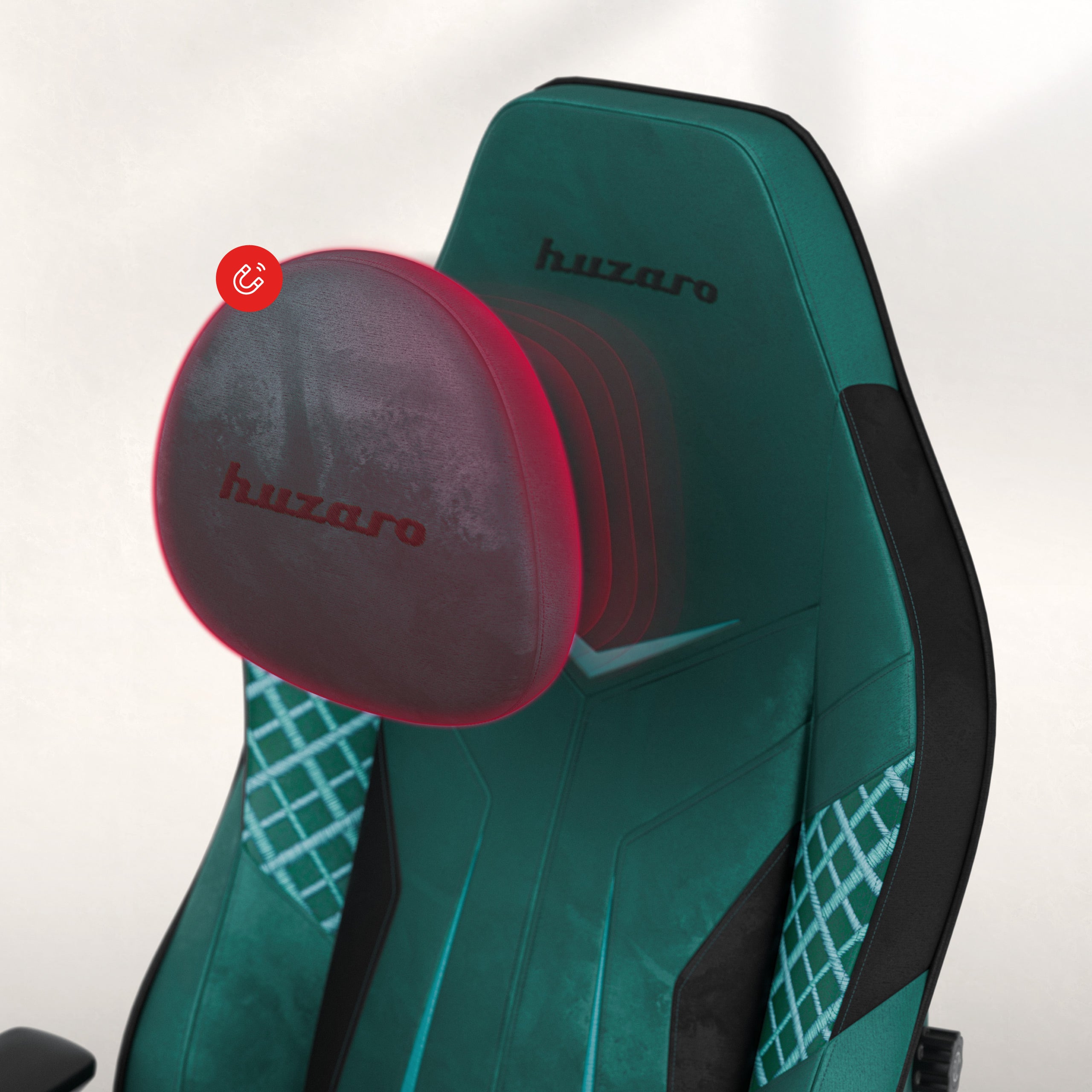 Scaun de gaming din piele de căprioară Huzaro Force 8.3 Green