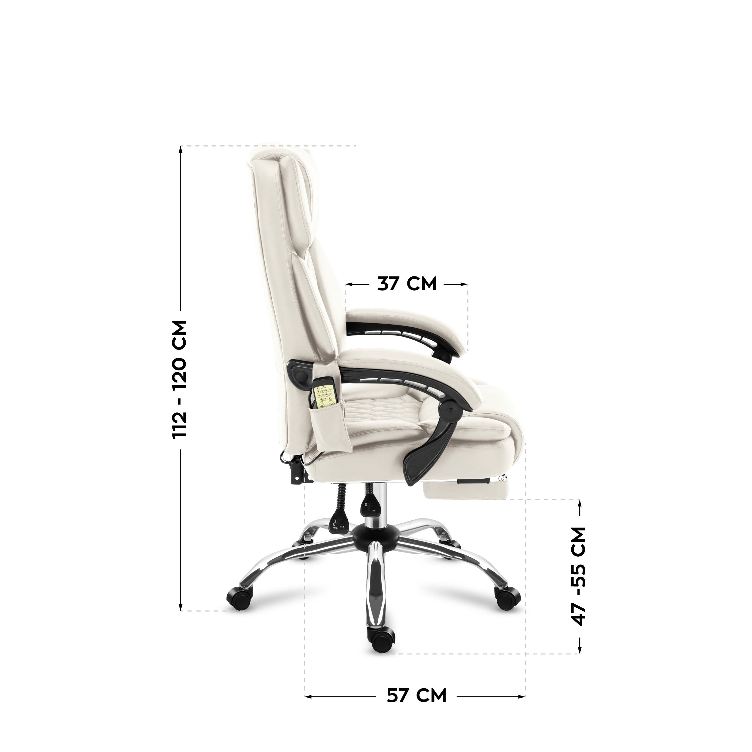 Scaun de birou Mark Adler Boss 6.0 Bej