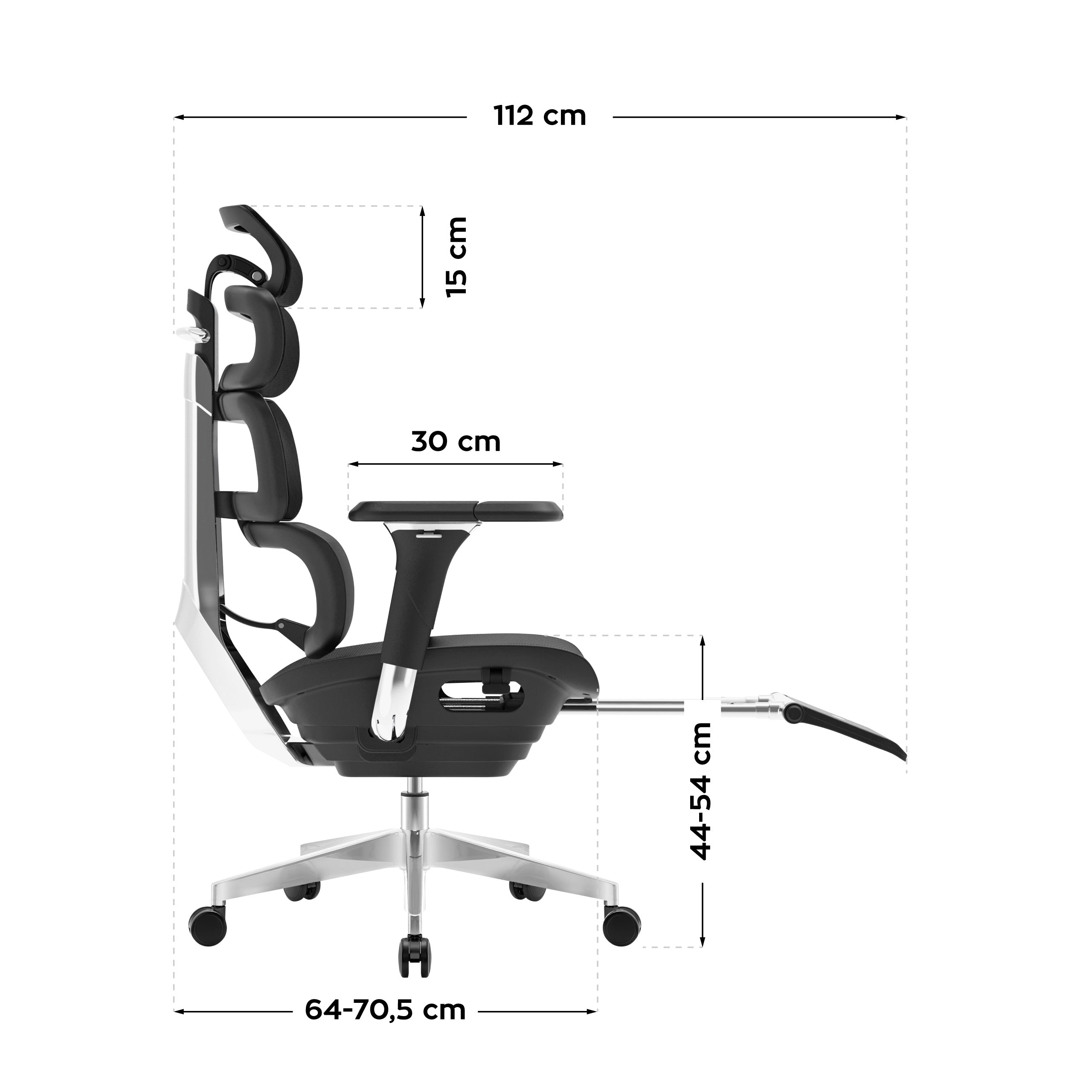 Mark Adler Expert 9.8 Scaun ergonomic negru