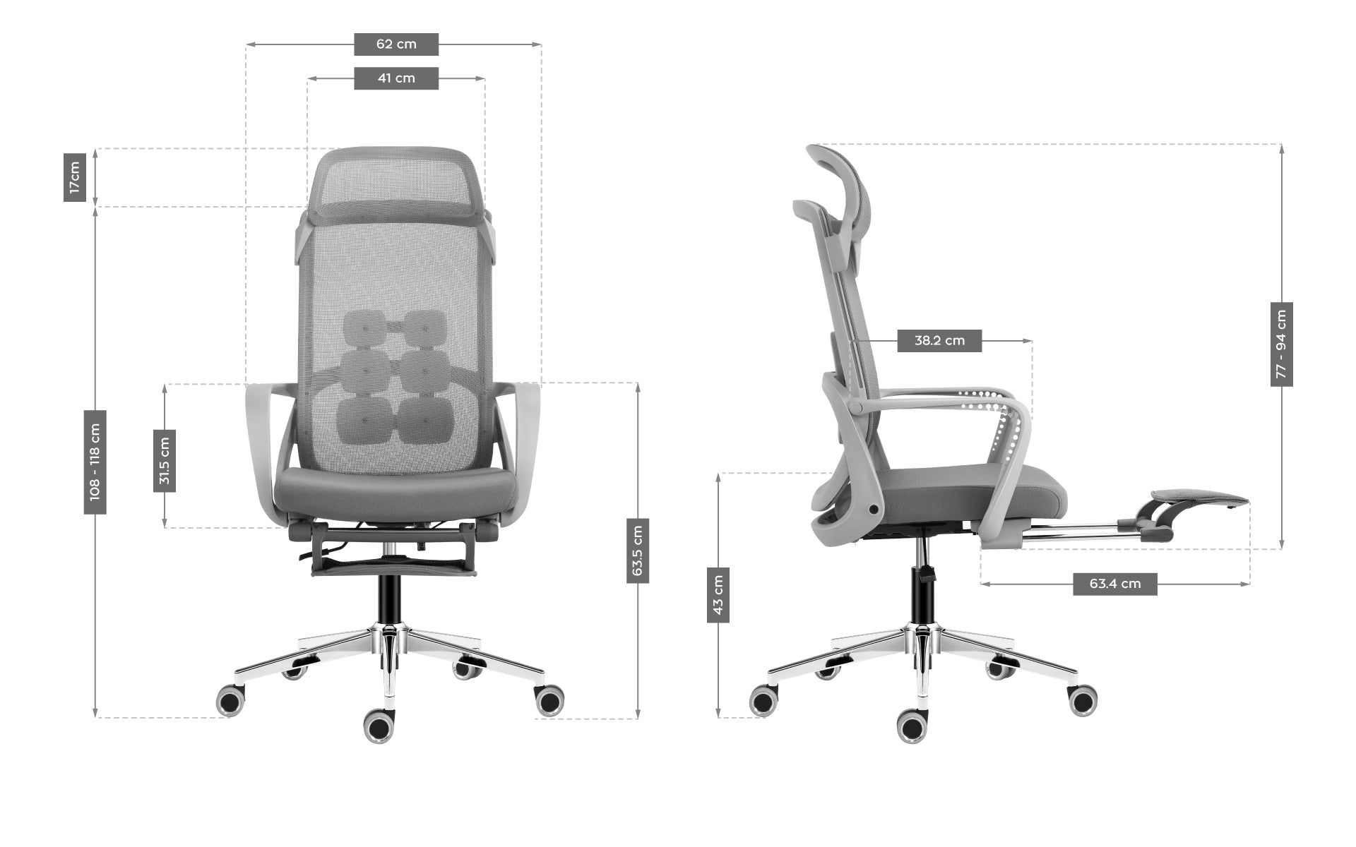 Mark Adler Manager scaun ergonomic 3.6 Gri