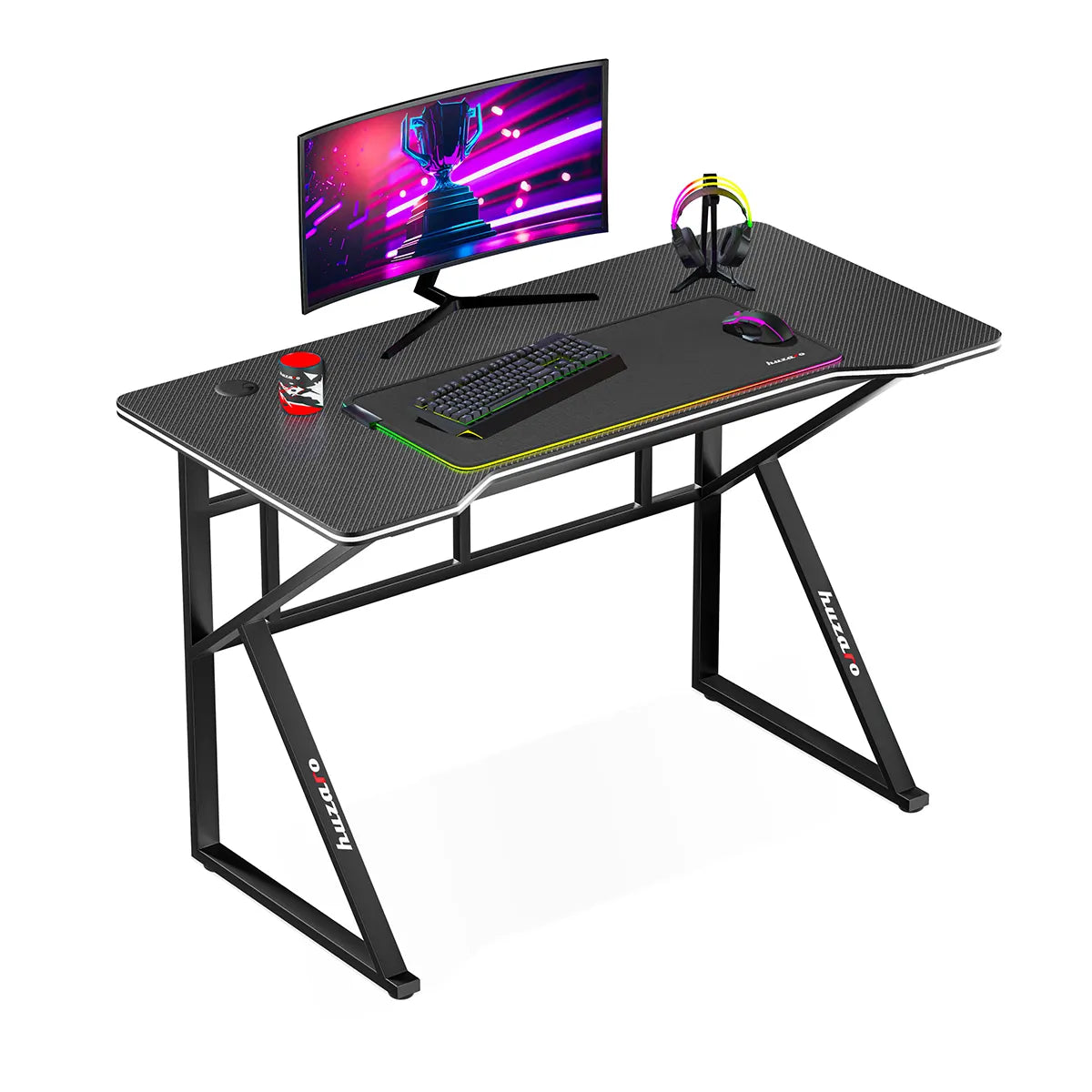 Huzaro Hero 1.6 negru 120 cm birou de gaming