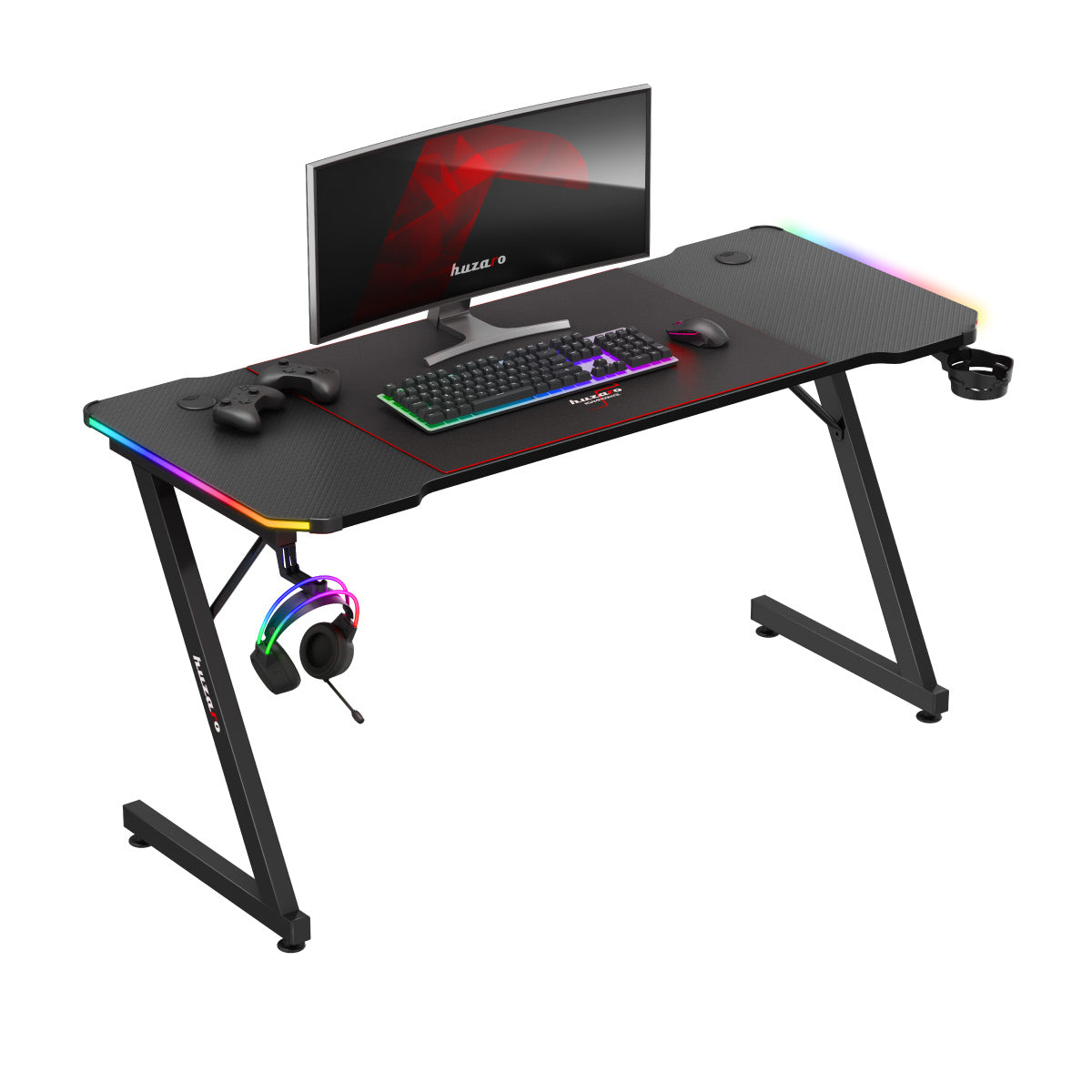 Huzaro Hero 3.3 RGB birou de gaming 140 cm
