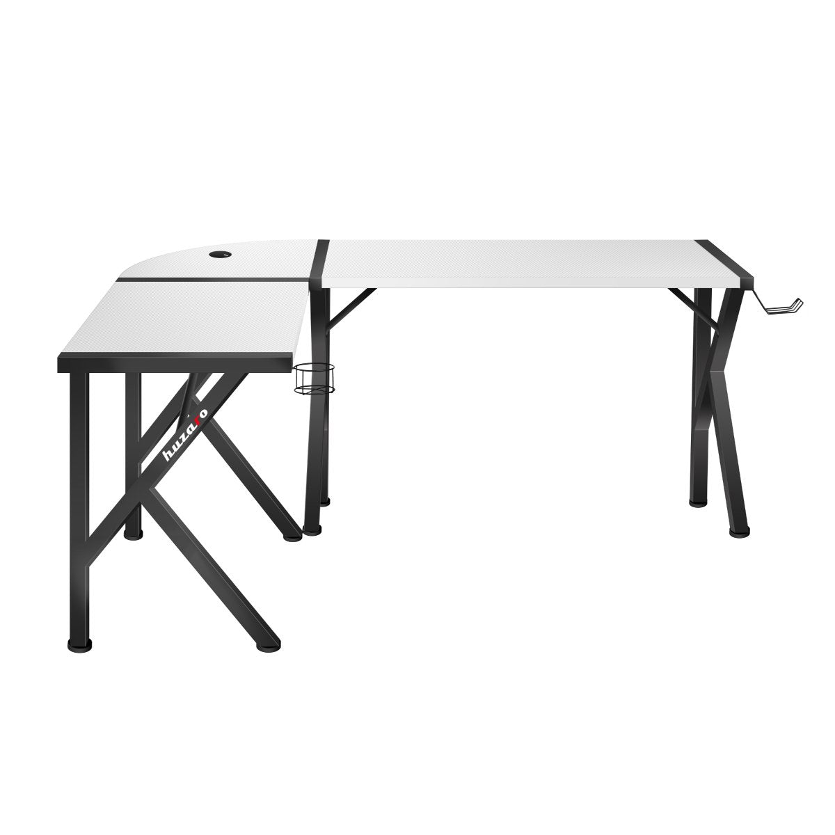 Huzaro Hero 6.3 Alb 154 cm birou de gaming