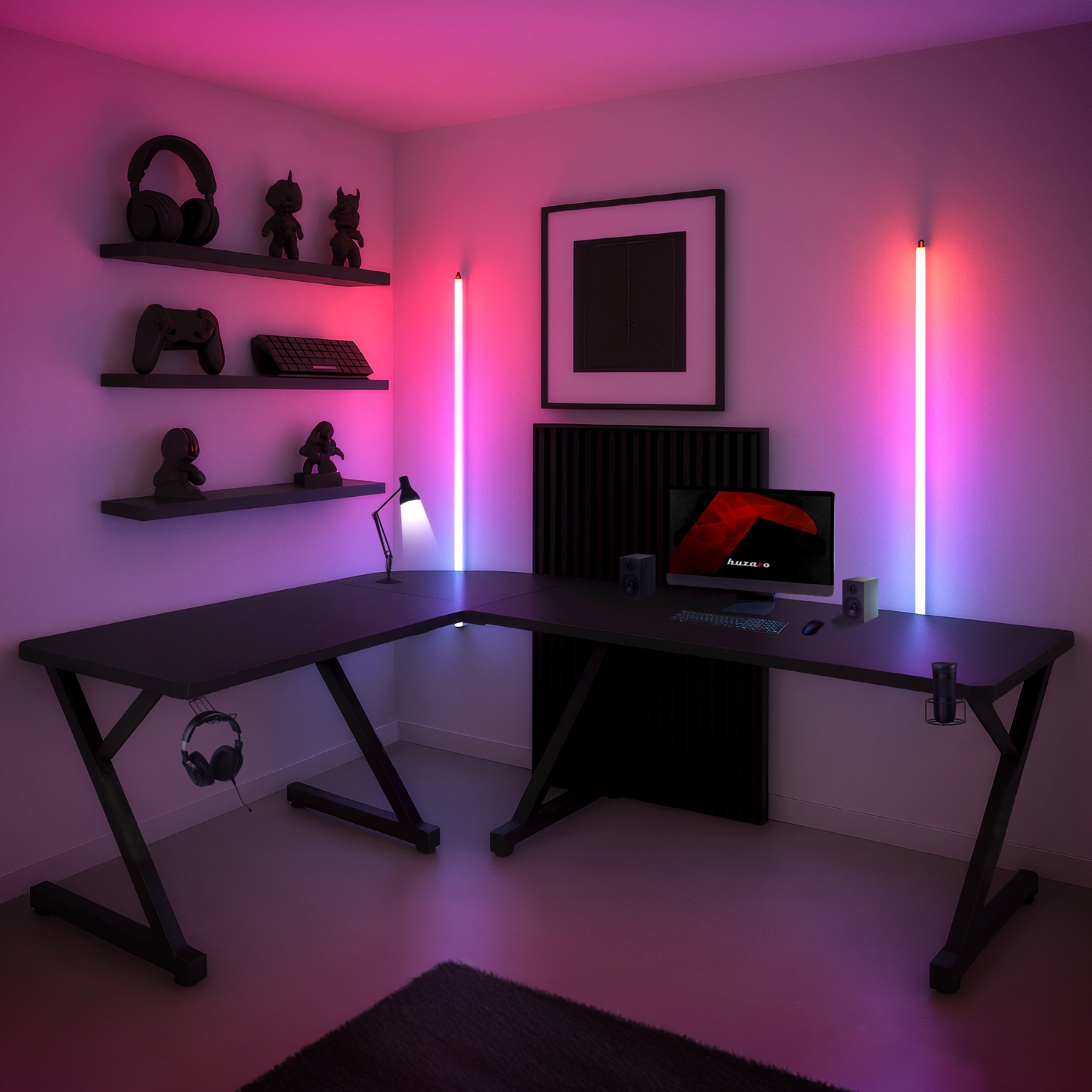 Birou de gaming Huzaro Hero 7.0 154 cm