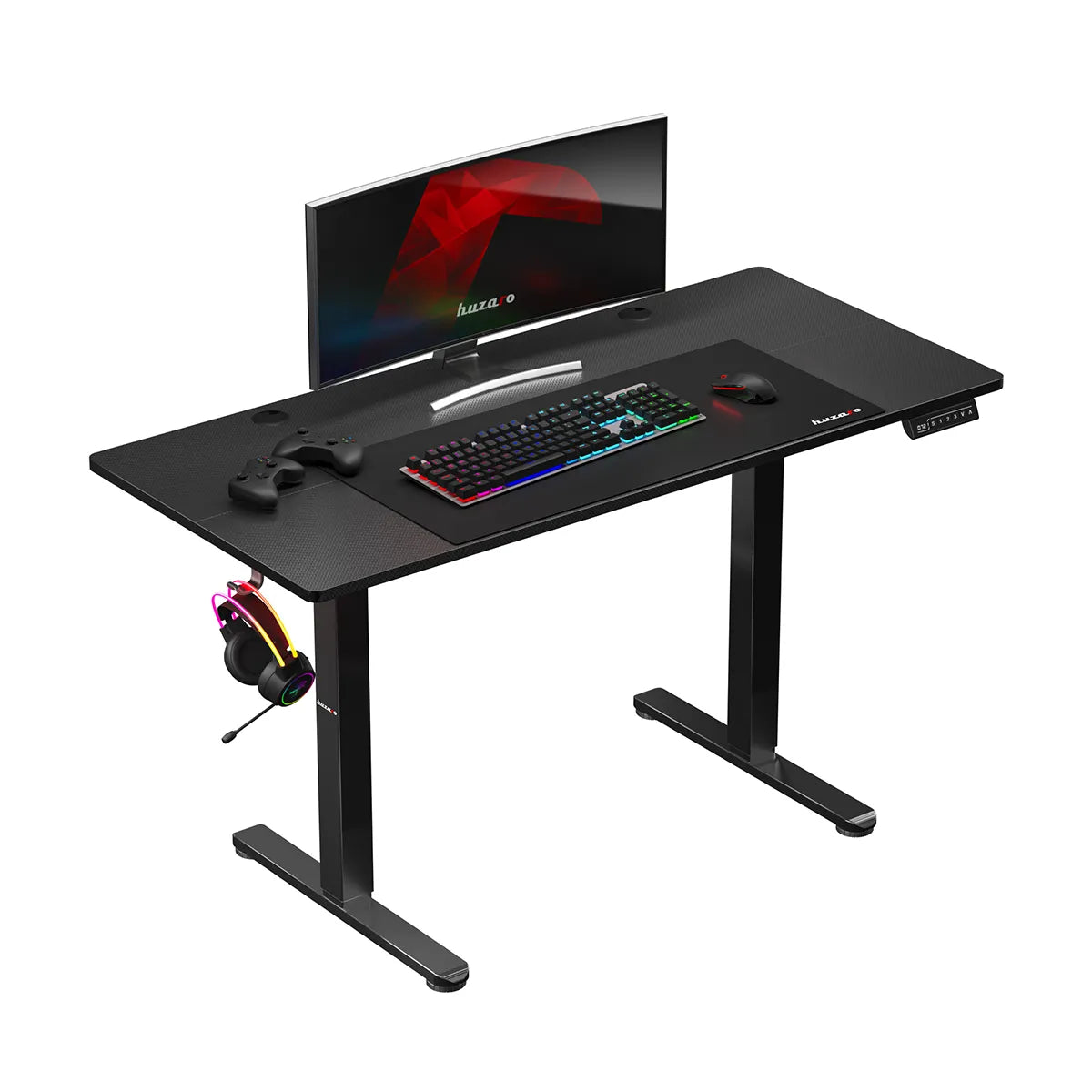 Huzaro Hero 8.2 Black 120 cm birou electric