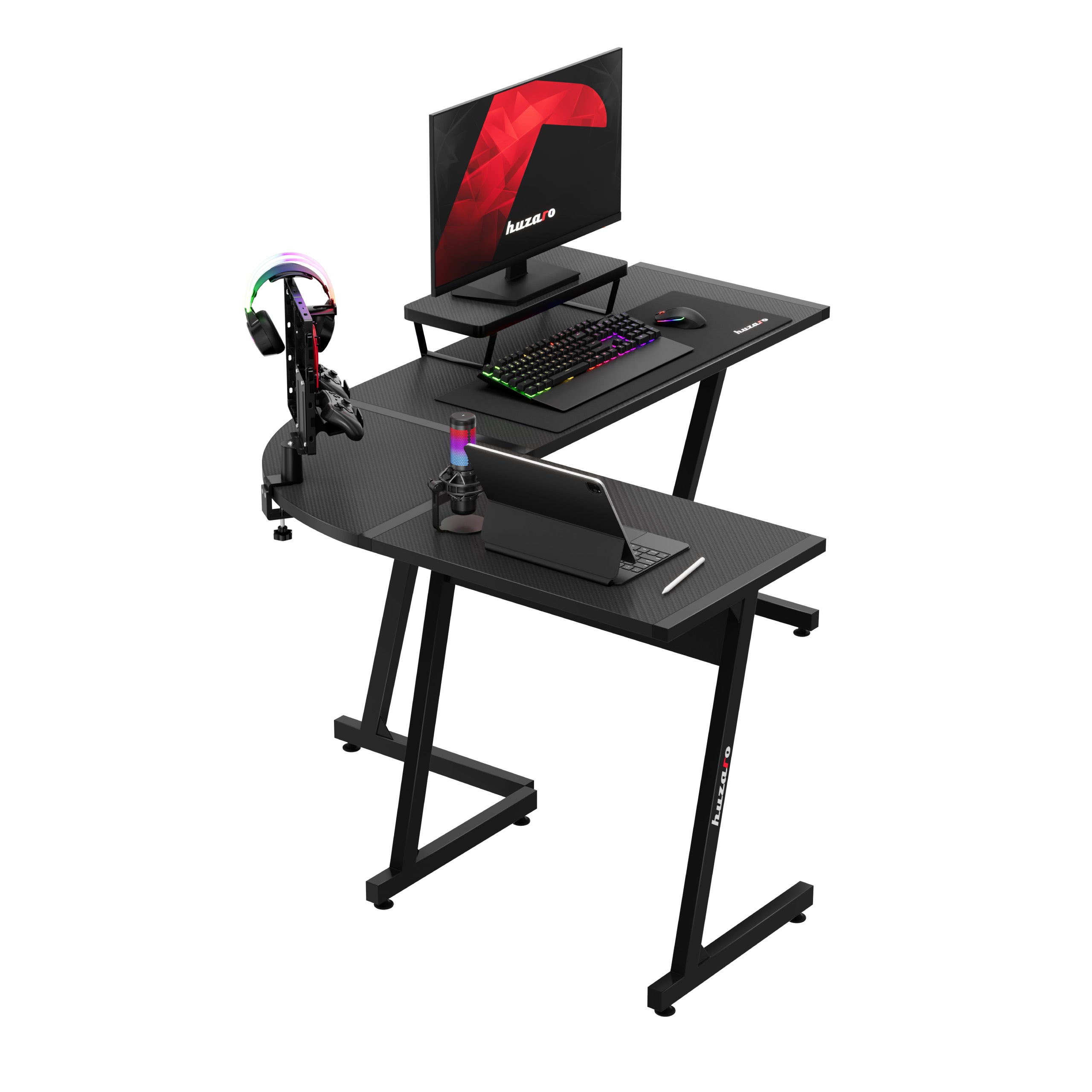 Huzaro Hero 6.0 Negru 147 cm birou de gaming
