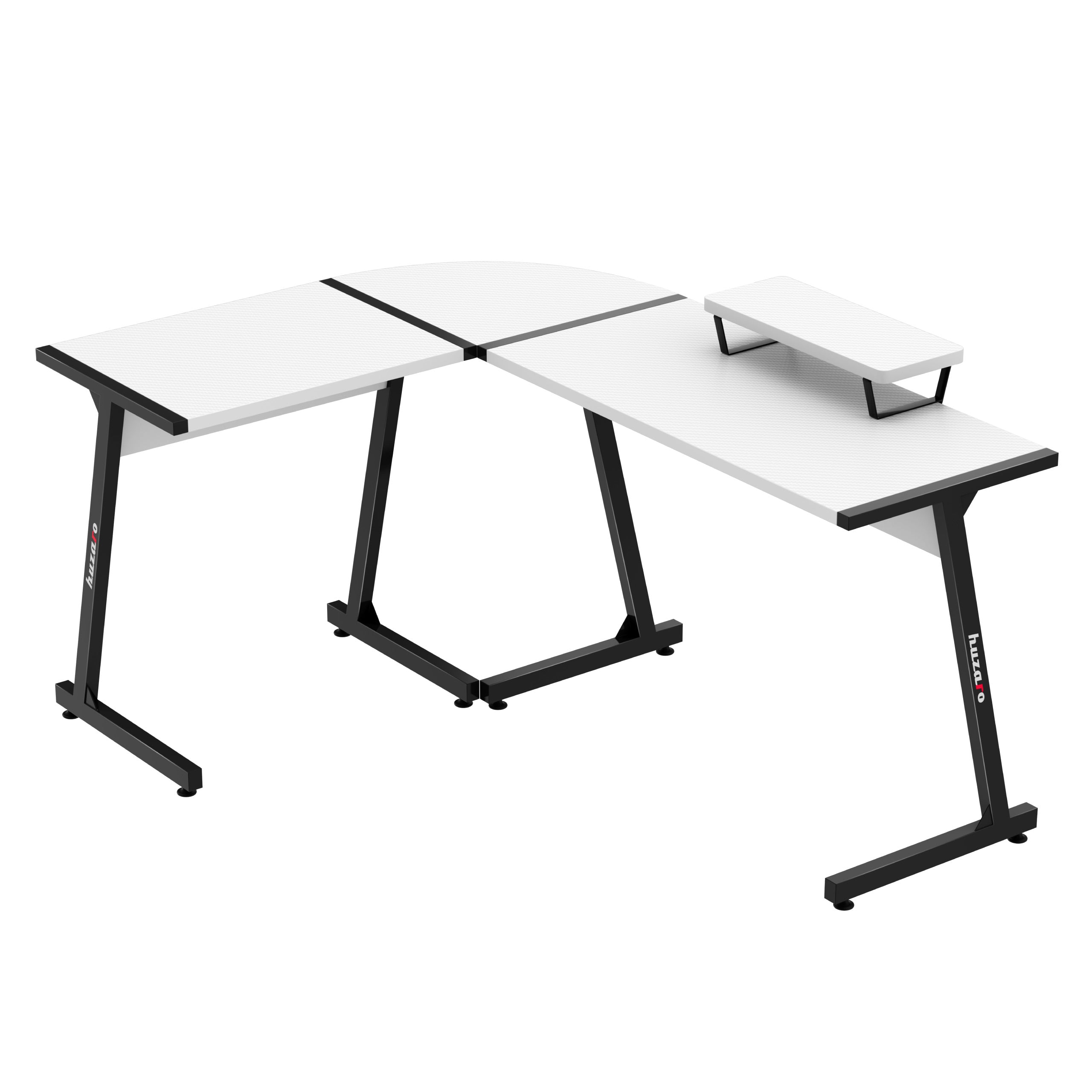 Huzaro Hero 6.0 Alb 147 cm birou de gaming