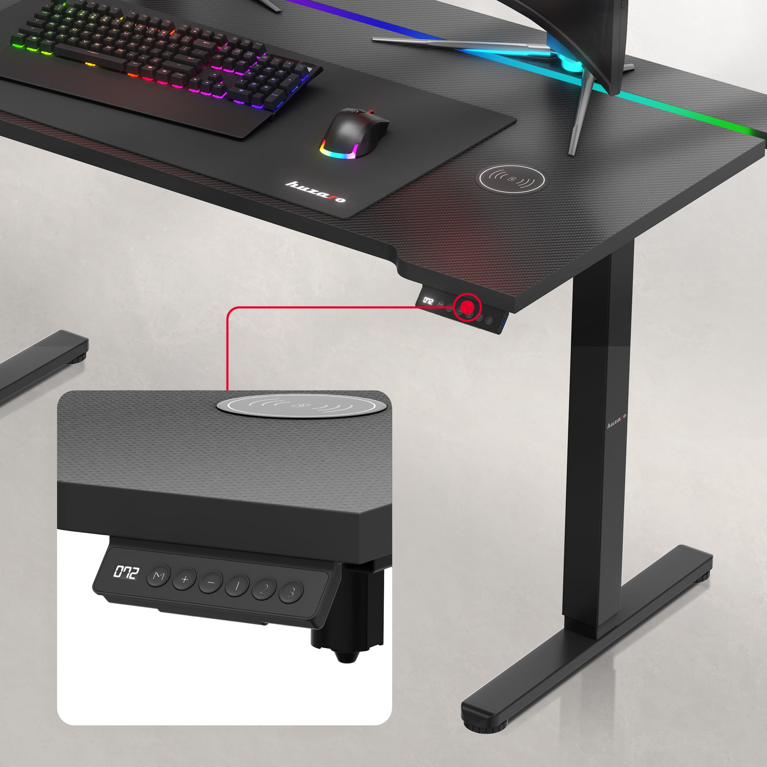 Panou de comandă cu memorie cu 3 stații