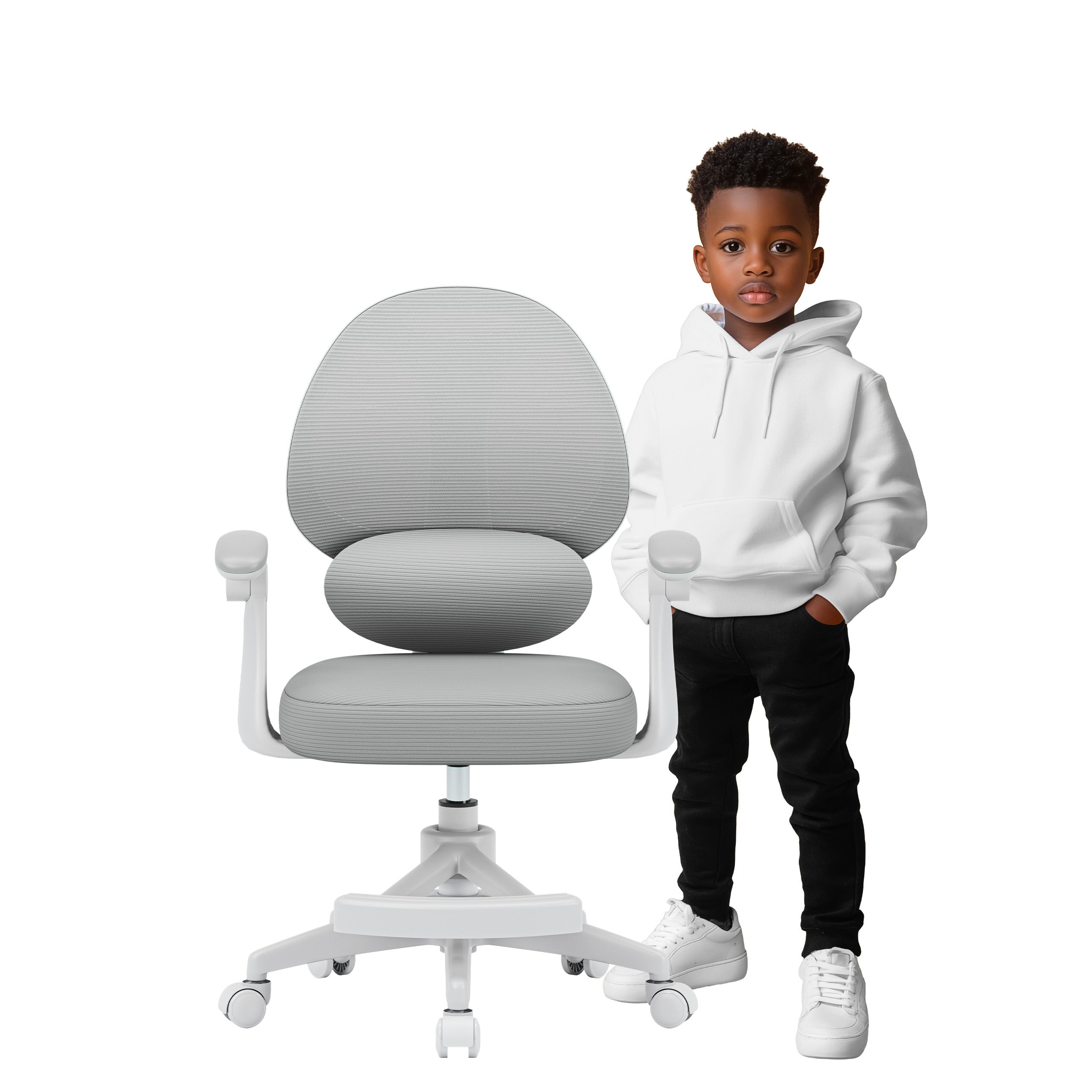 Scaun de birou pentru copii Mark Adler Junior 4.5 Gri