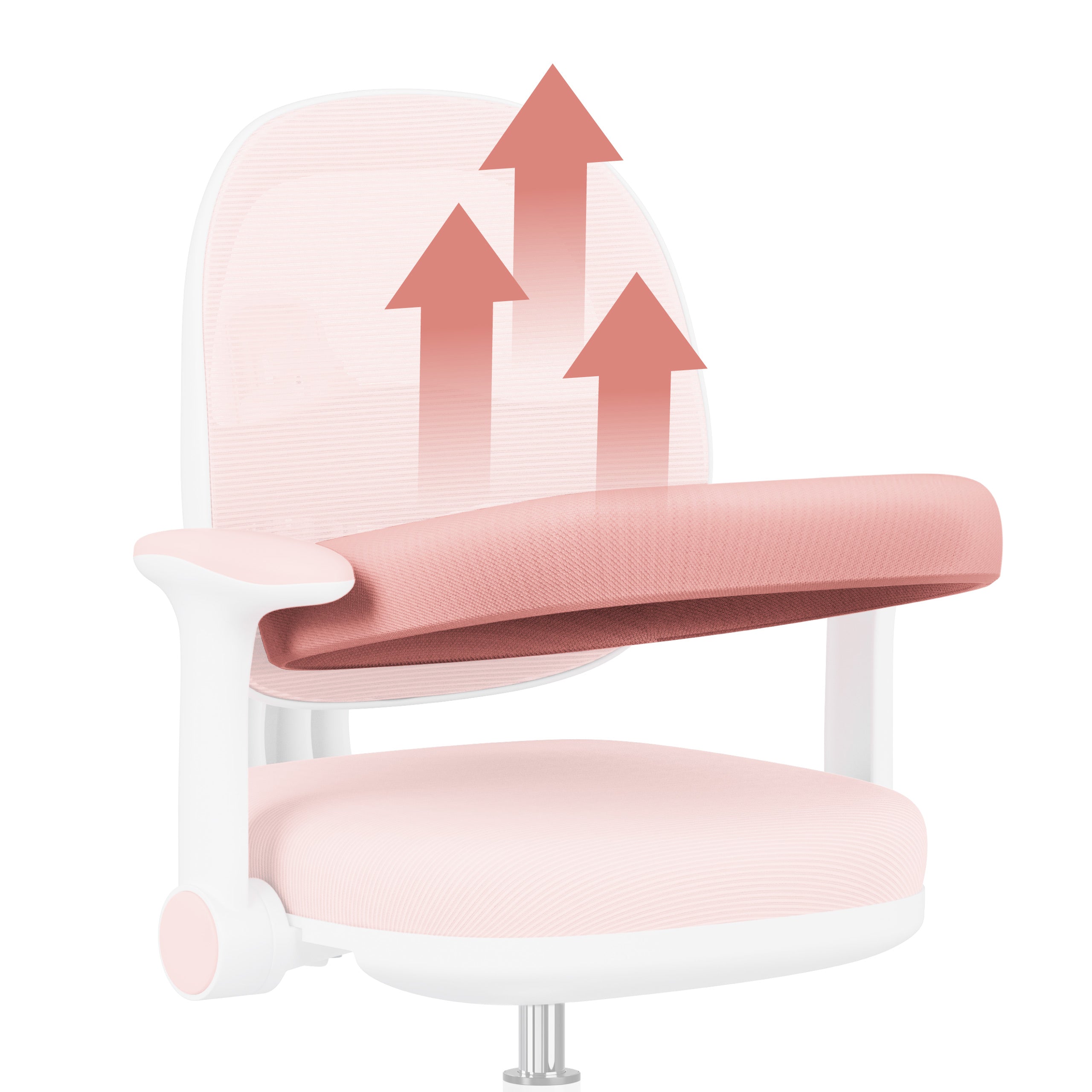 Scaun de birou ergonomic pentru copii Mark Adler Junior 3.6 Pink