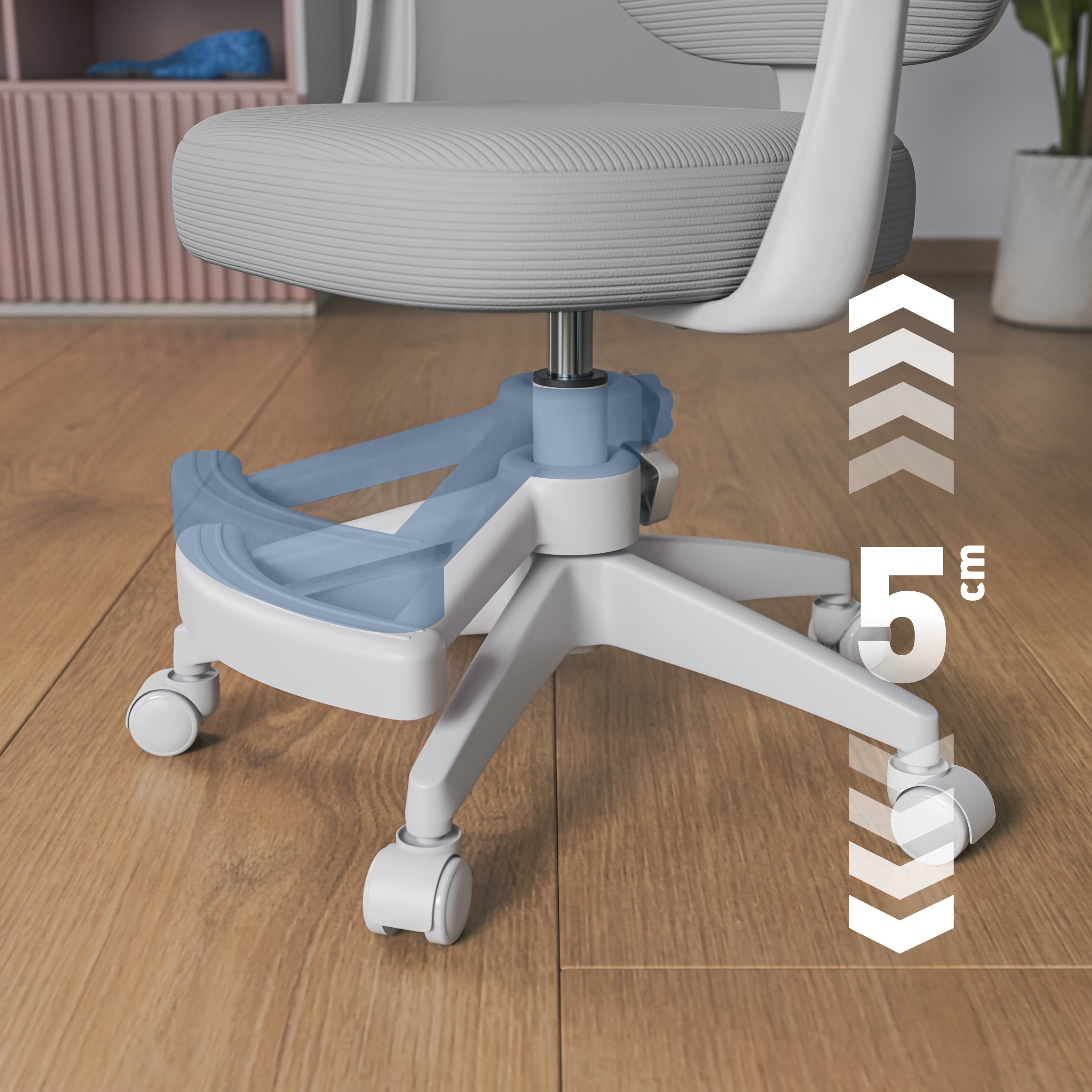 Scaun de birou rotativ pentru copii Mark Adler Junior 3.1 Grey