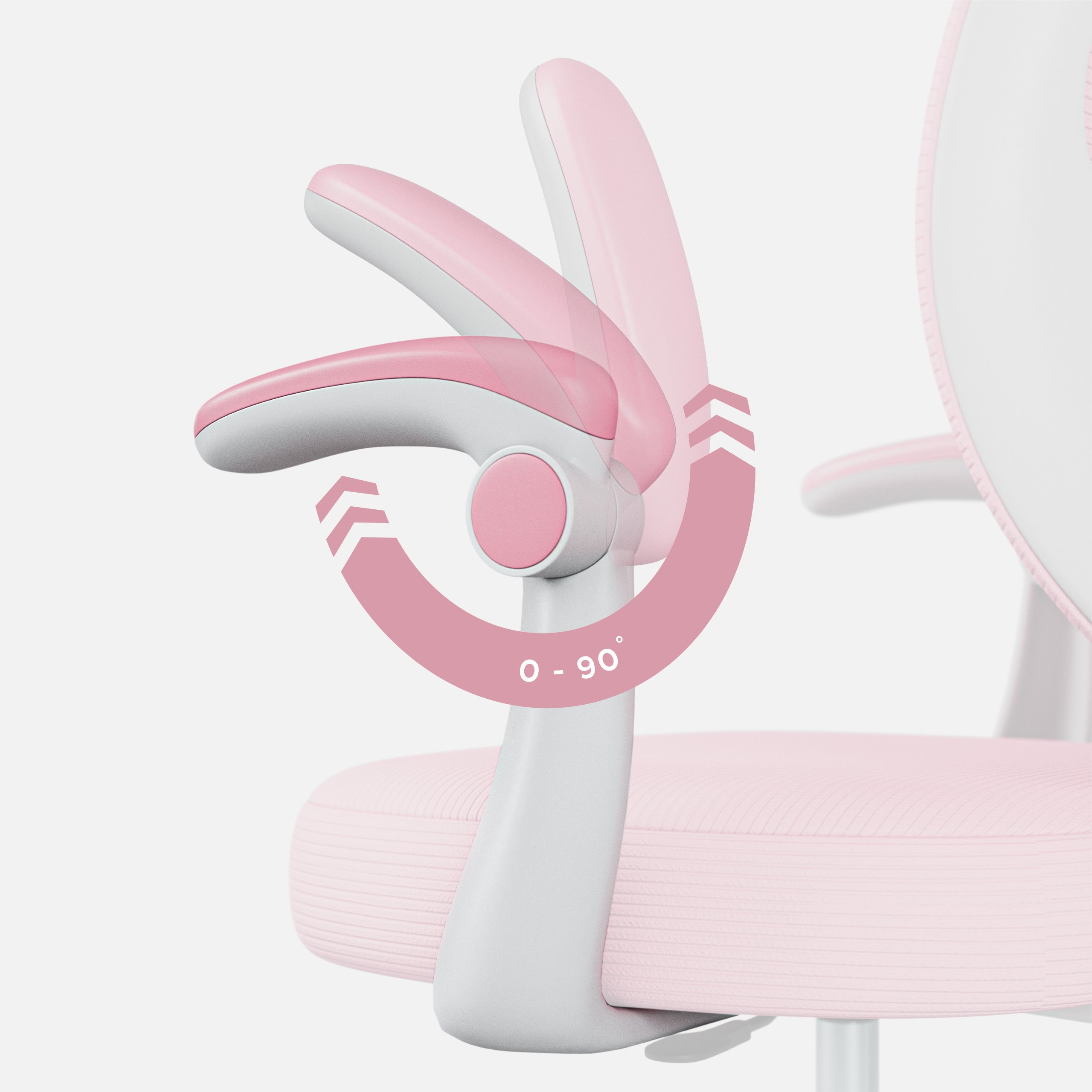 Scaun de birou rotativ pentru copii Mark Adler Junior 3.1 Pink