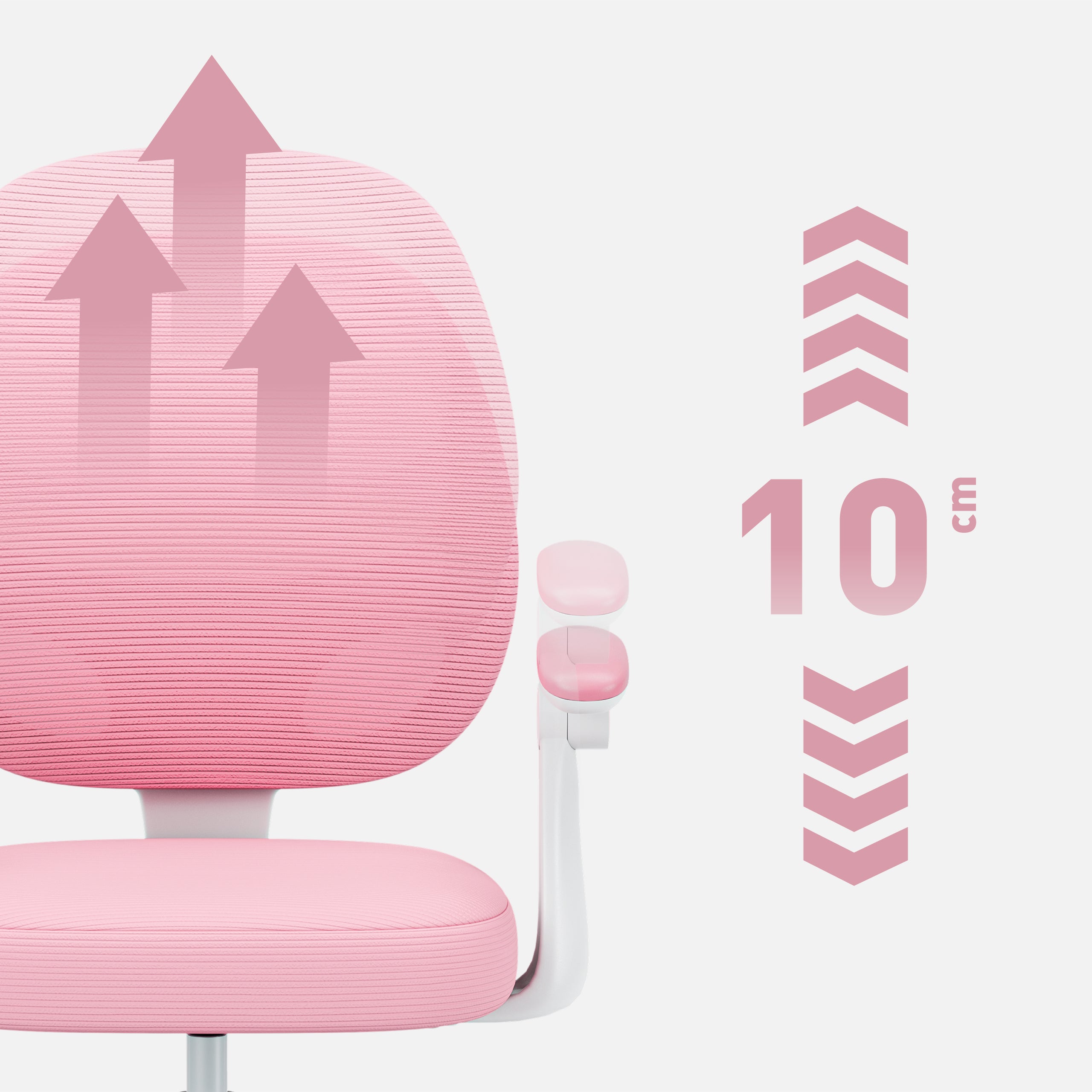 Scaun de birou rotativ pentru copii Mark Adler Junior 3.1 Pink