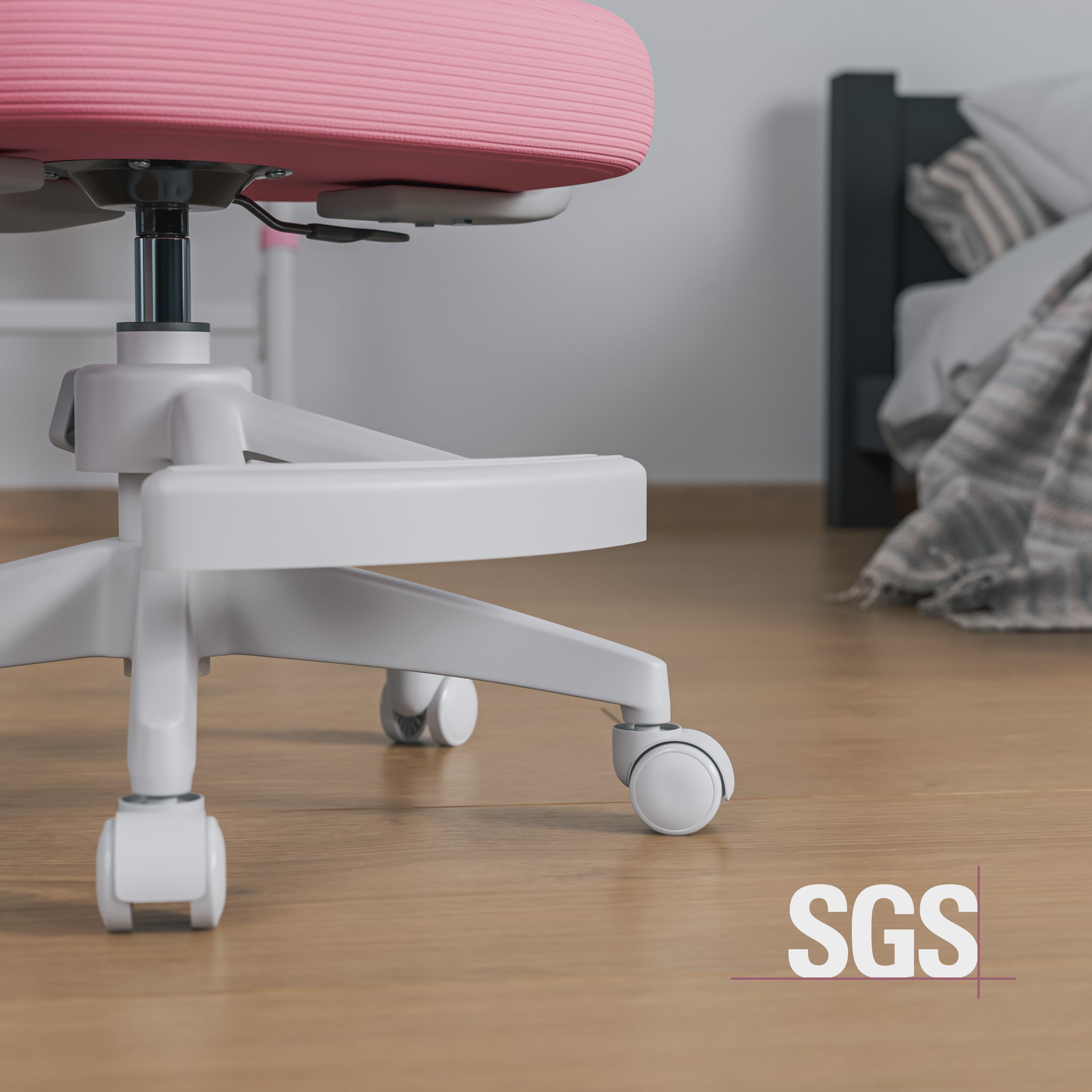 Scaun de birou rotativ pentru copii Mark Adler Junior 3.1 Pink