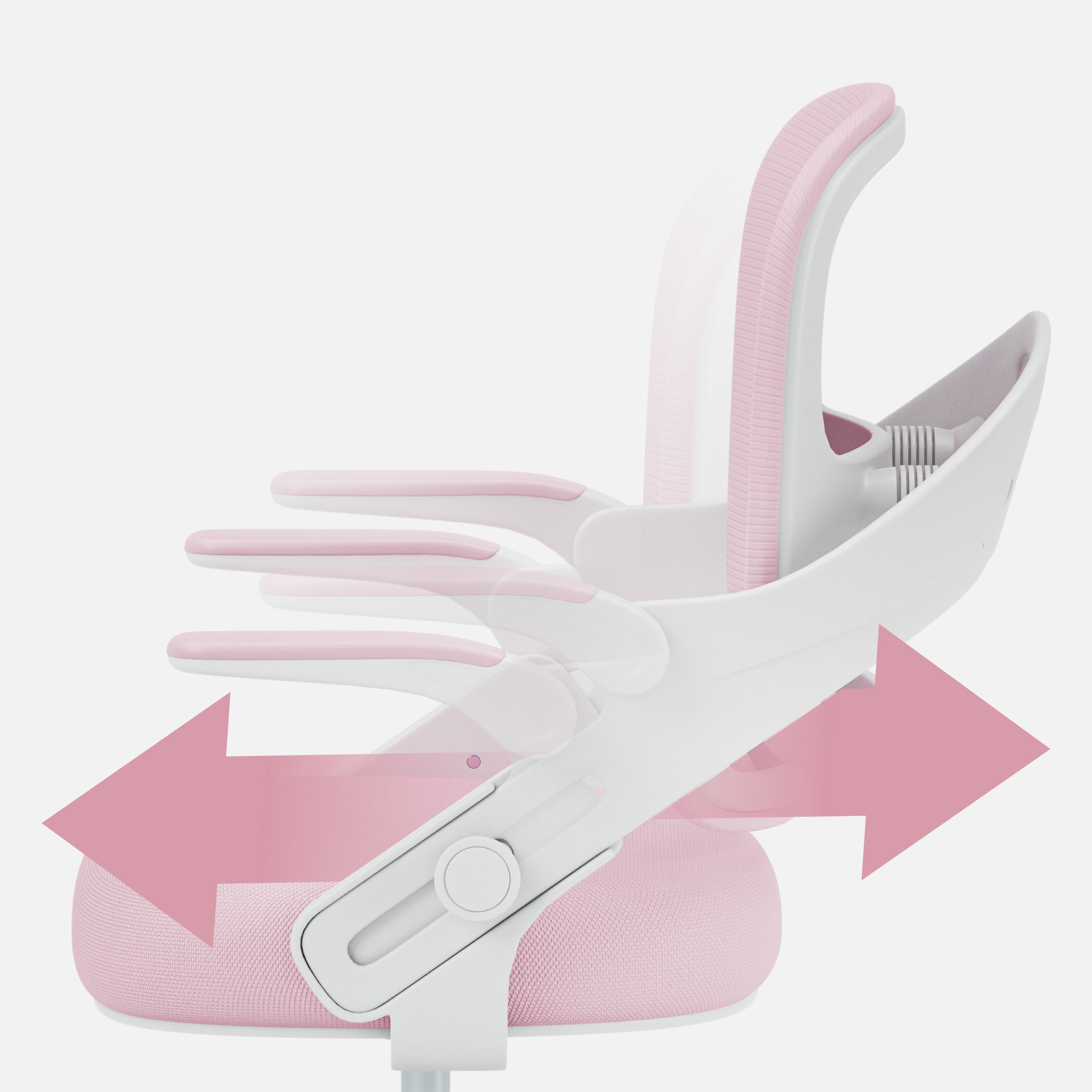Scaun de birou pentru copii Mark Adler Junior 4.3 Pink