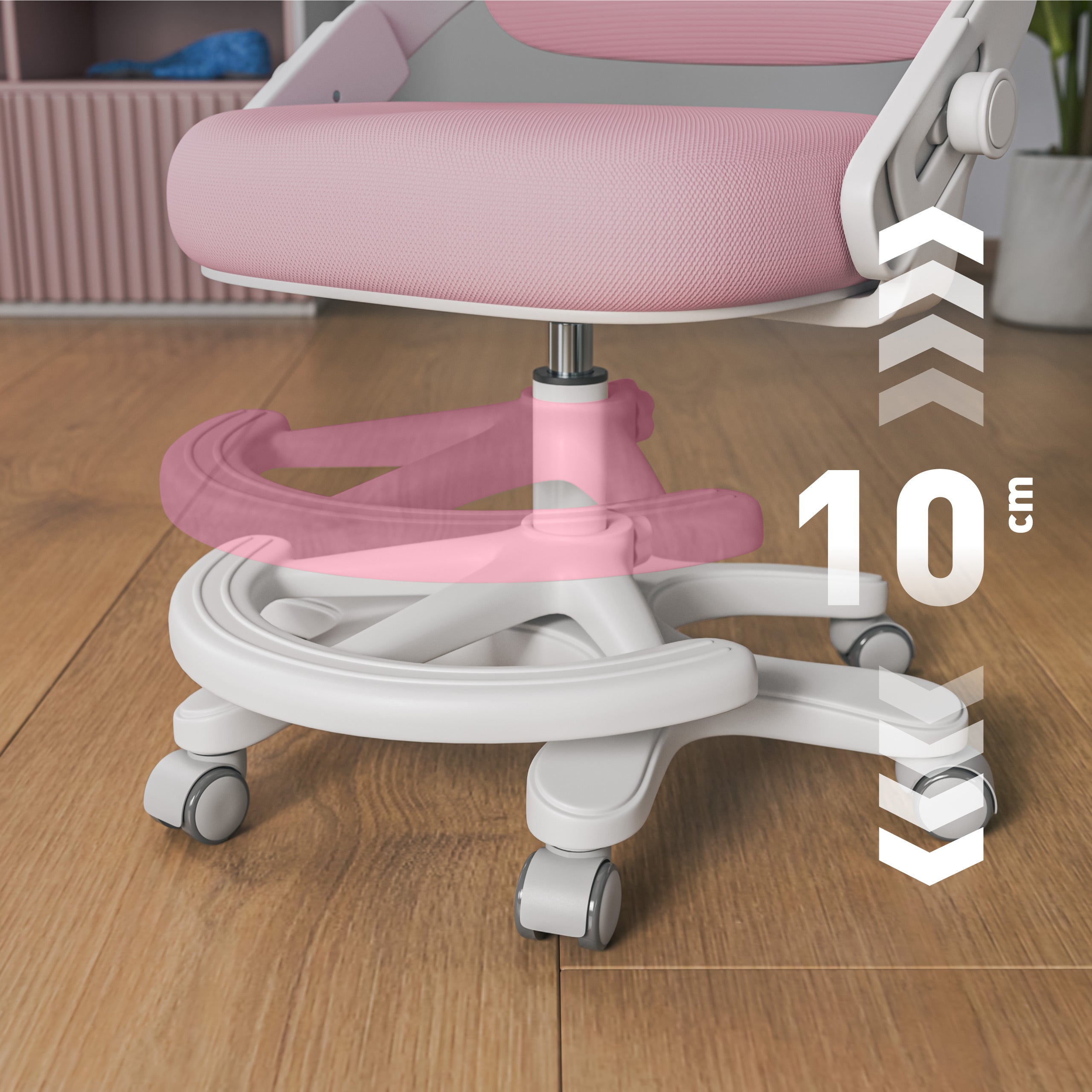 Scaun de birou pentru copii Mark Adler Junior 4.3 Pink