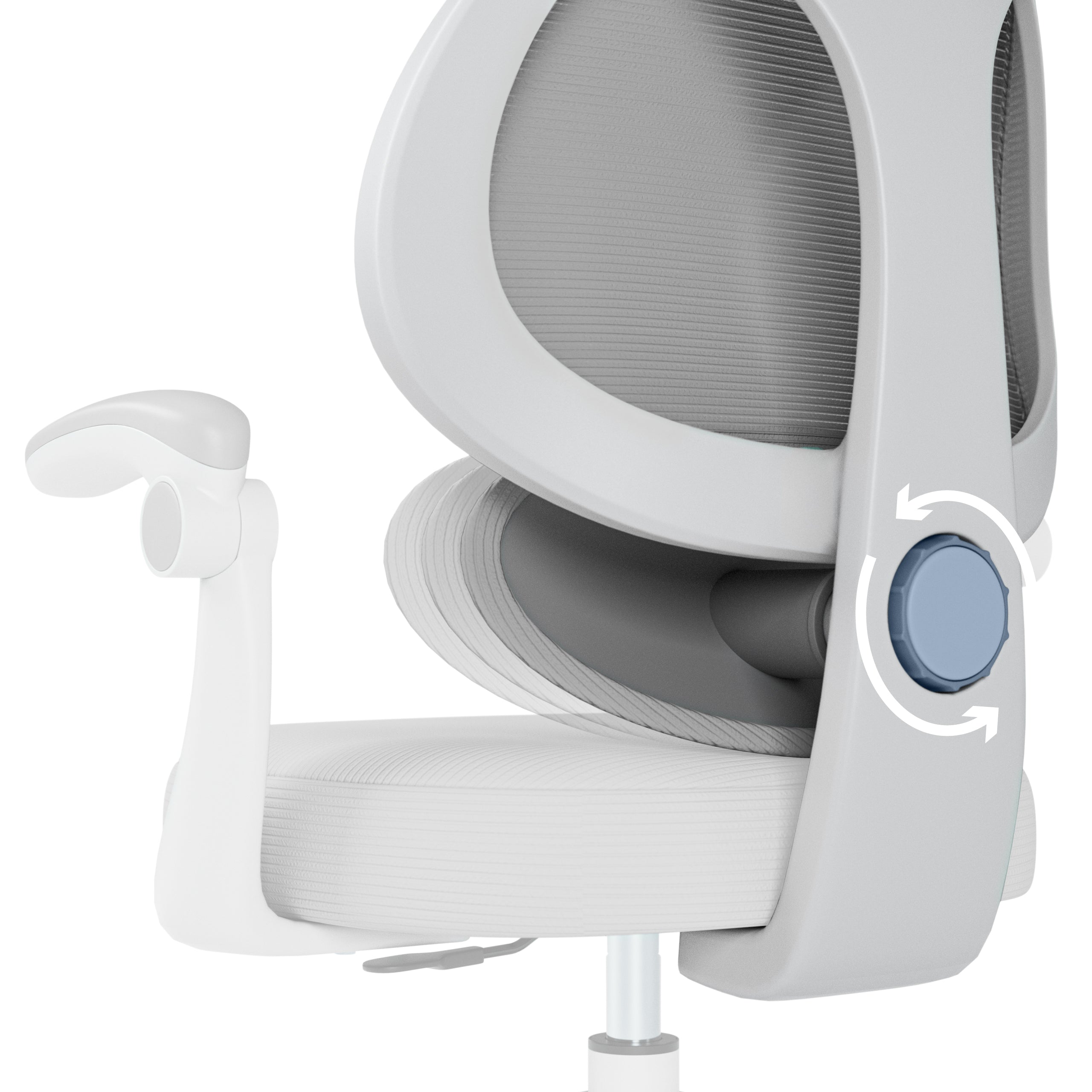 Scaun de birou pentru copii Mark Adler Junior 4.5 Gri