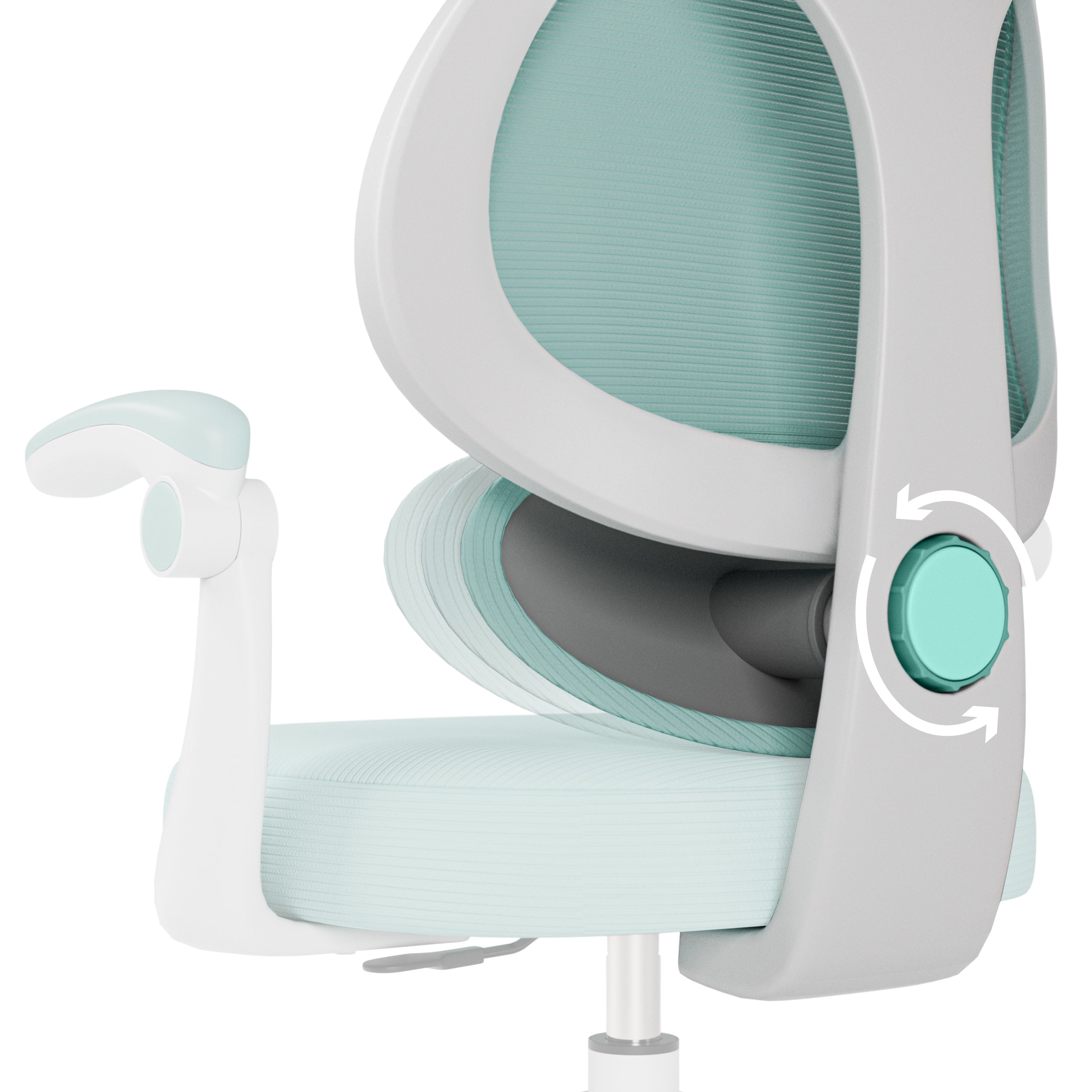 Scaun de birou pentru copii Mark Adler Junior 4.5 Mentă