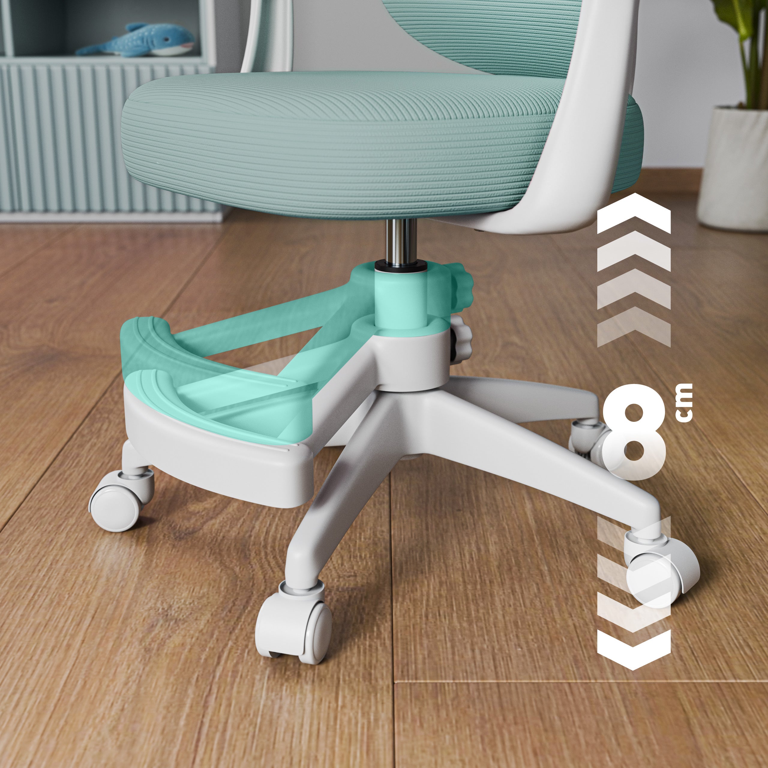 Scaun de birou pentru copii Mark Adler Junior 4.5 Mentă