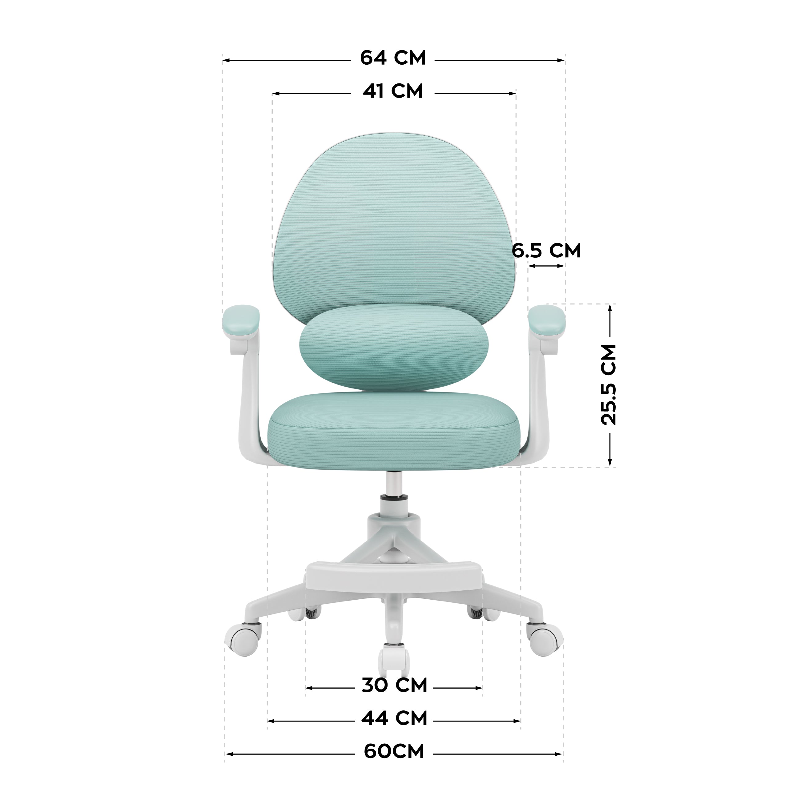 Scaun de birou pentru copii Mark Adler Junior 4.5 Mentă