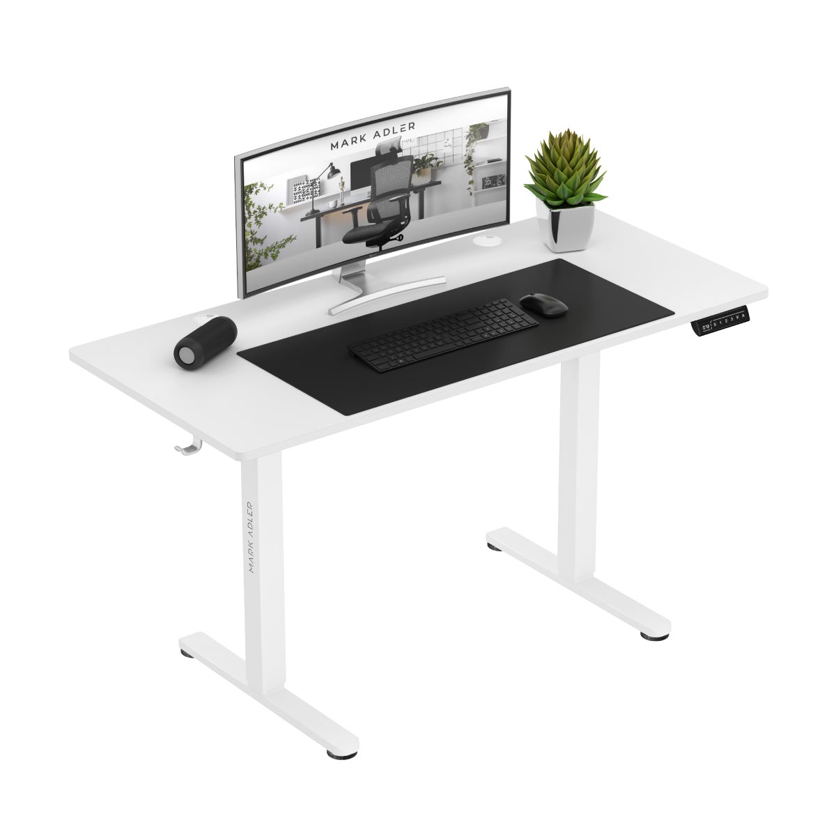 Birou electric Mark Adler Leader 7.0 White 120 cm