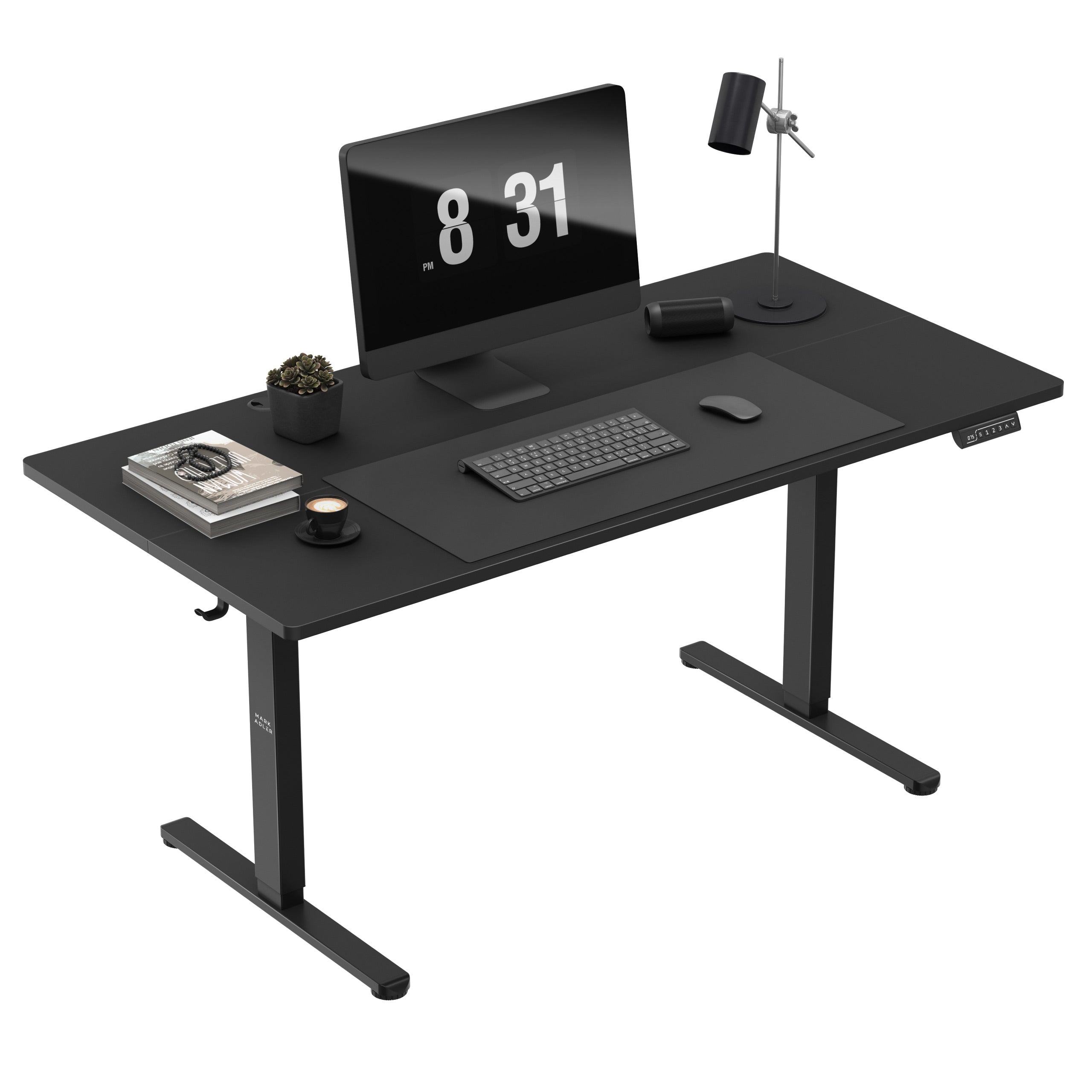 Birou electric Mark Adler Leader 7.6 Black 160 cm