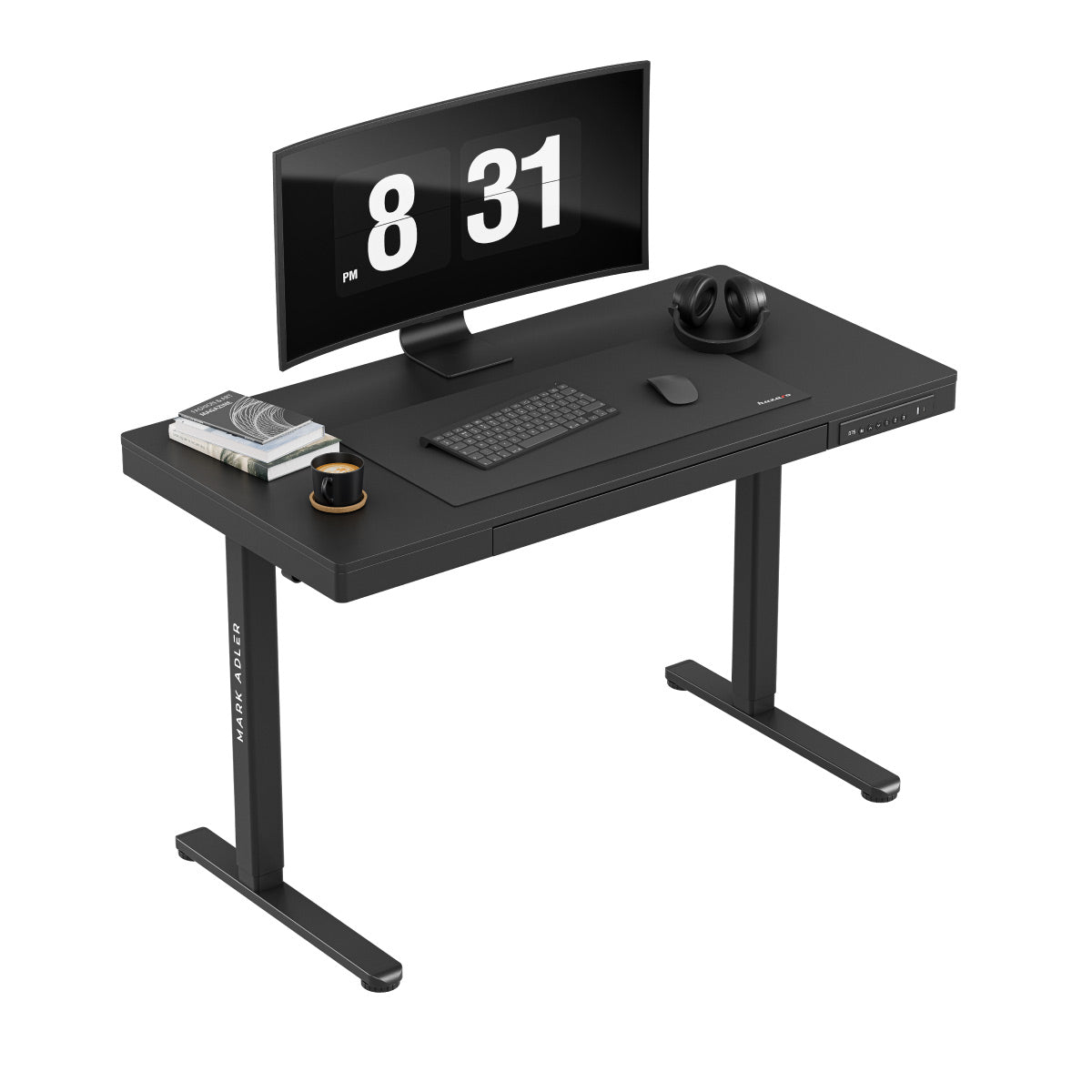 Birou electric Mark Adler Leader 8.2 Black 120 cm
