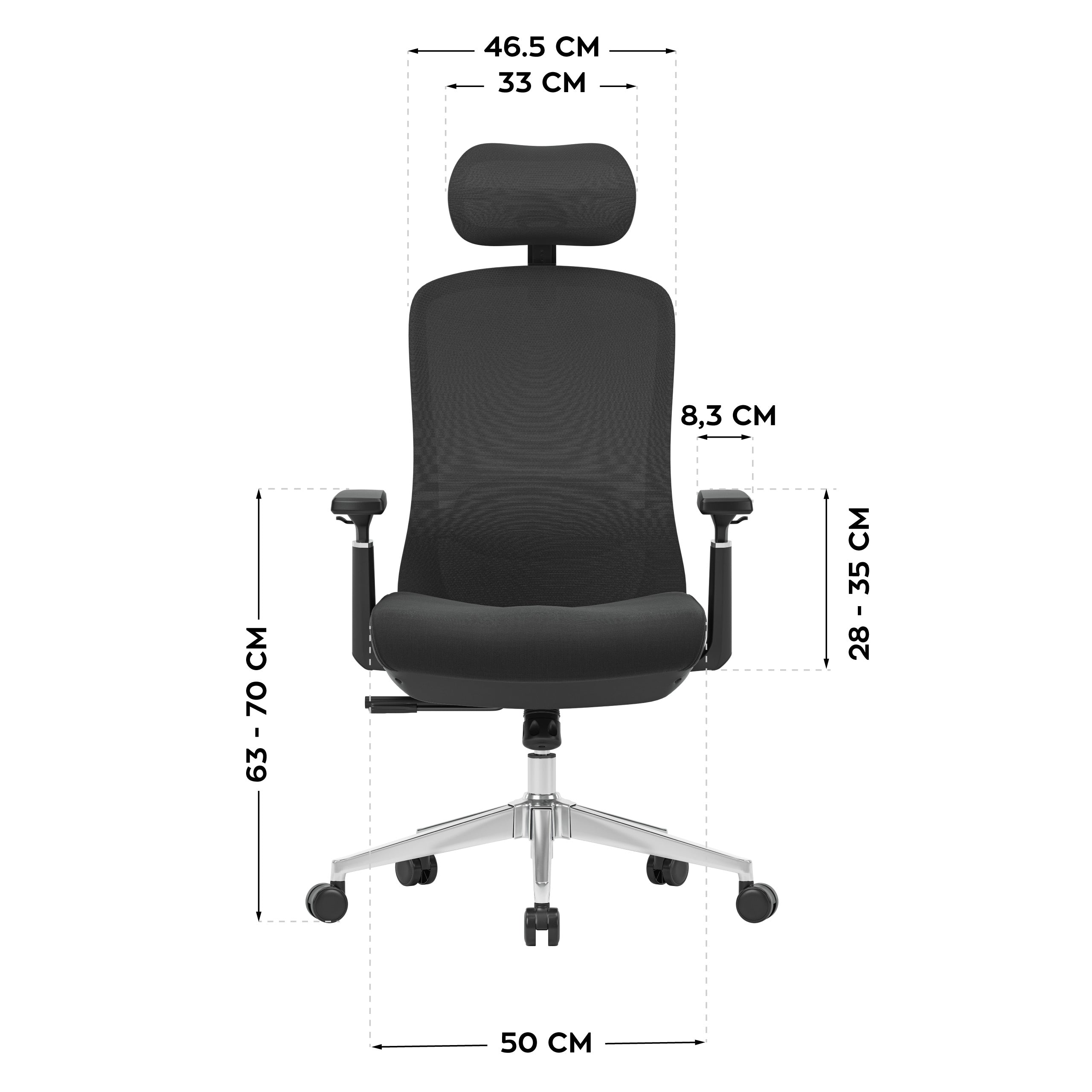 Scaun de birou cu masaj Mark Adler Leadpro 6.0 Black