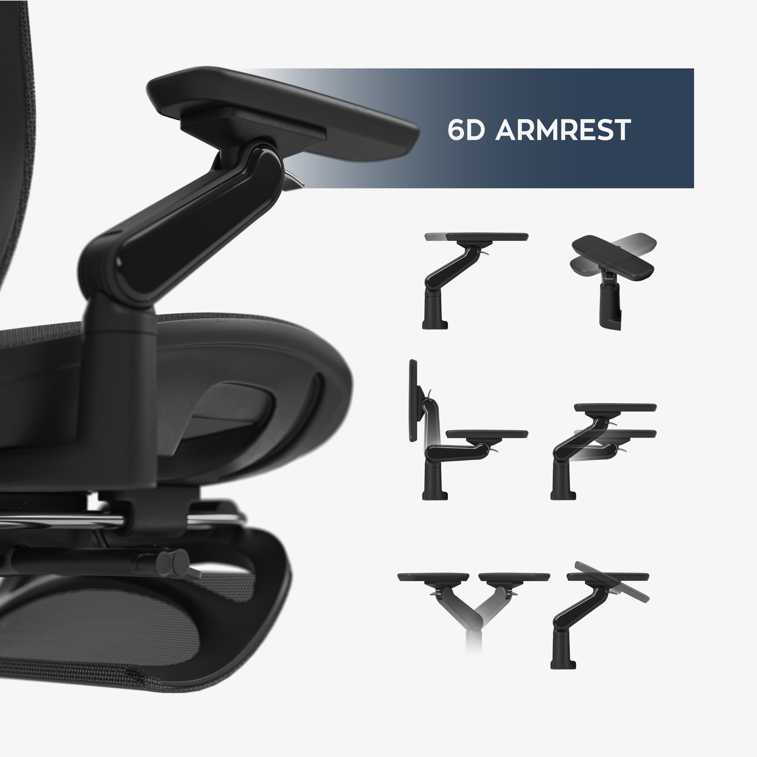 Scaun ergonomic cu masaj Mark Adler Leadpro 8.7 Black
