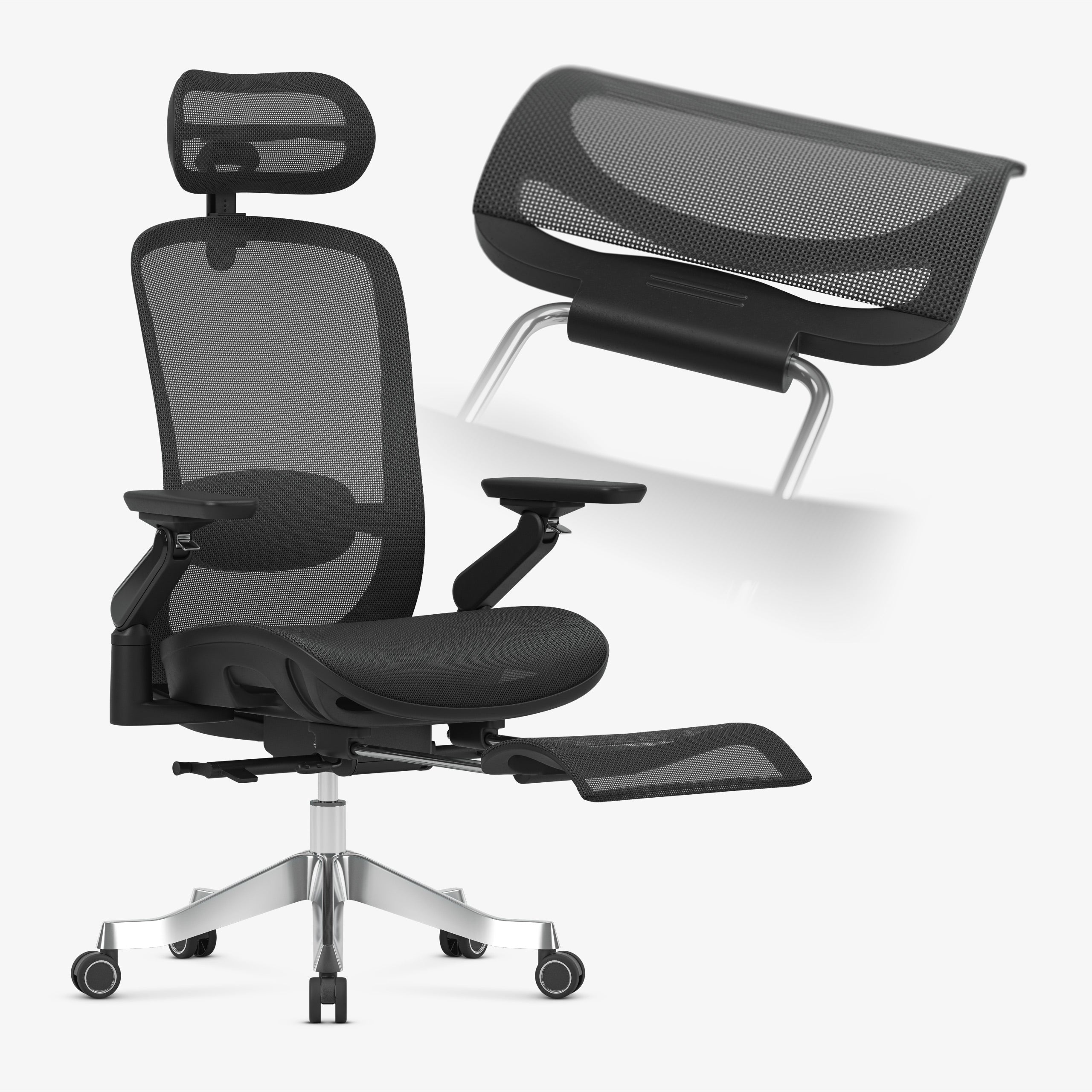 Scaun ergonomic cu masaj Mark Adler Leadpro 8.7 Black
