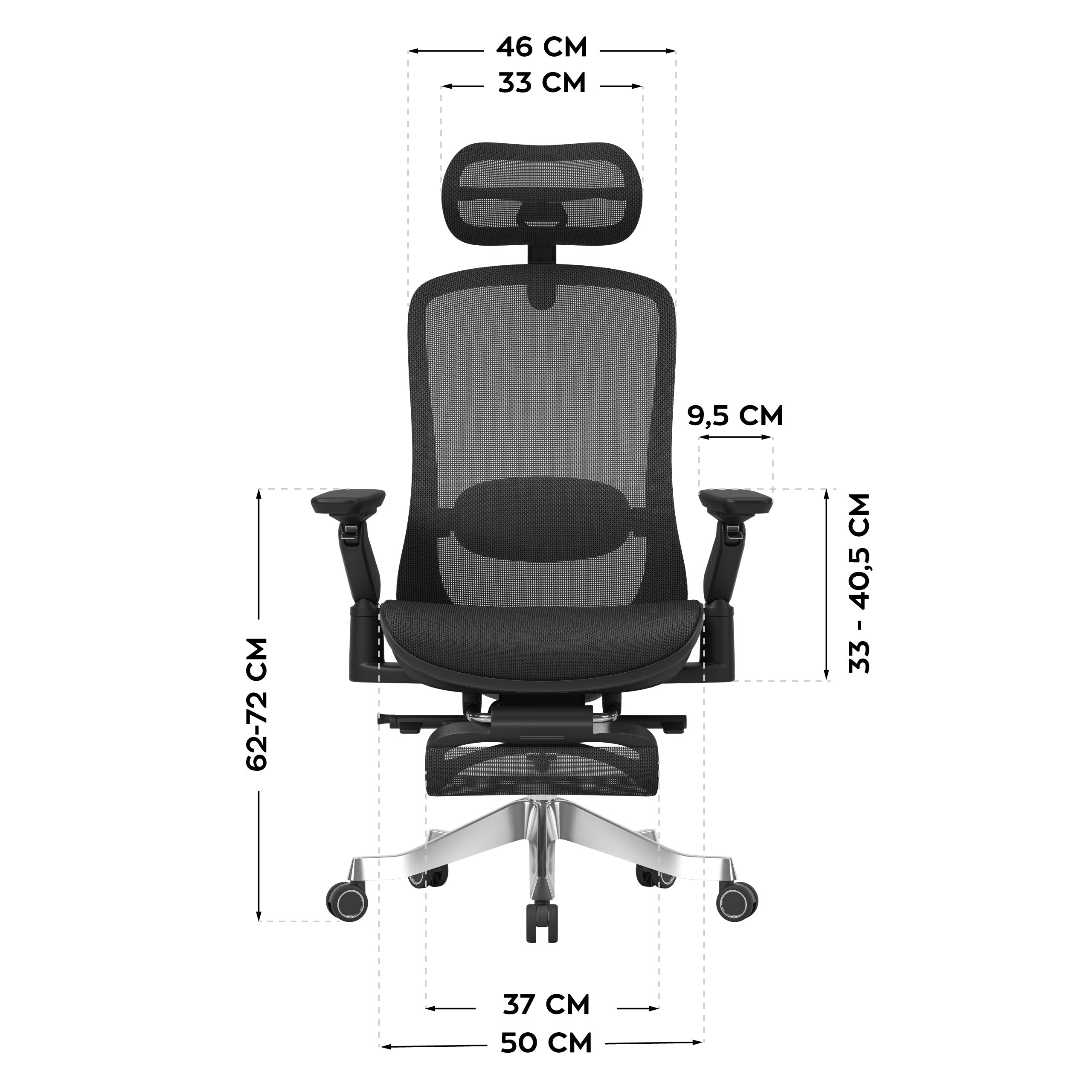 Scaun ergonomic cu masaj Mark Adler Leadpro 8.7 Black