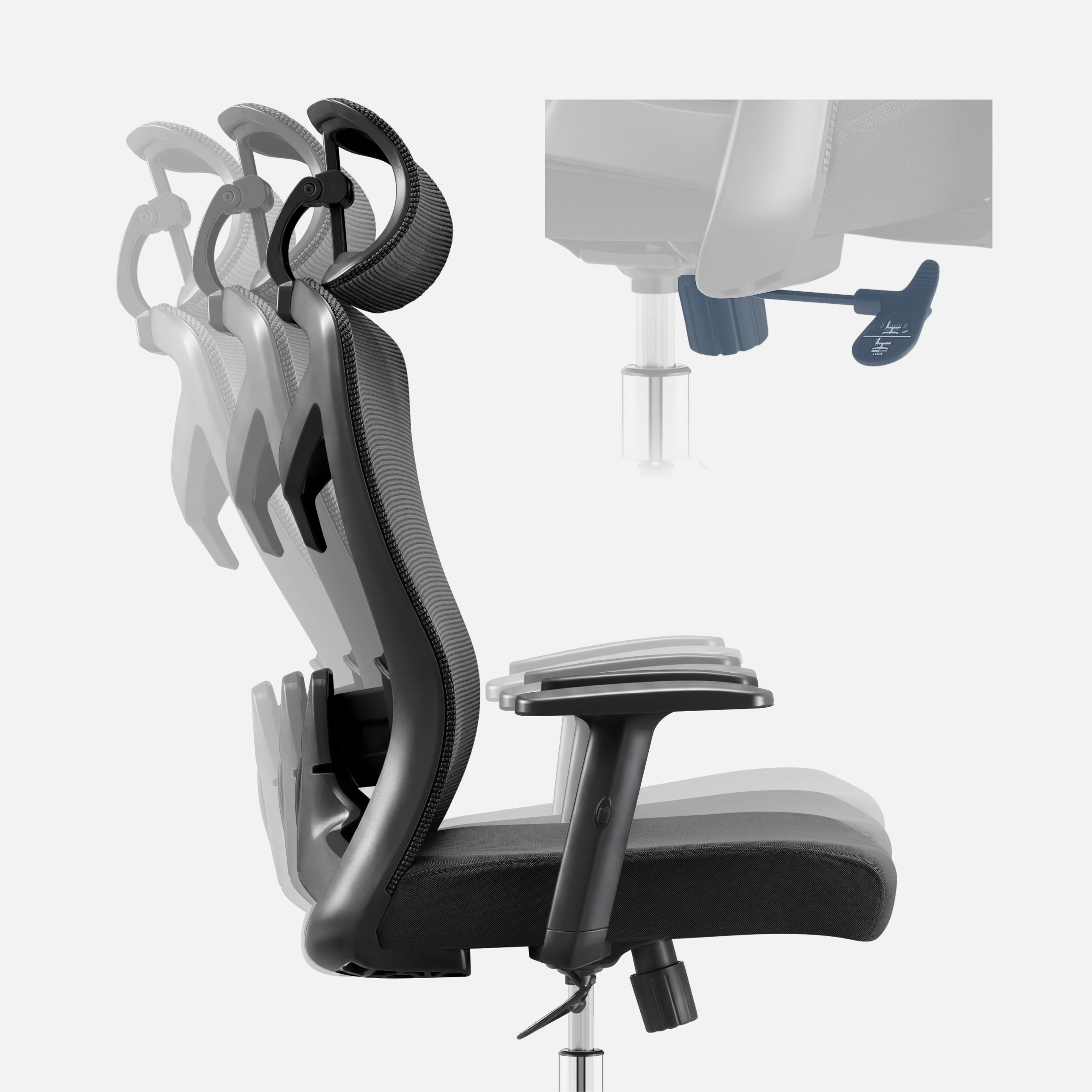 Scaun de birou ergonomic Mark Adler Manager 2.6 Black