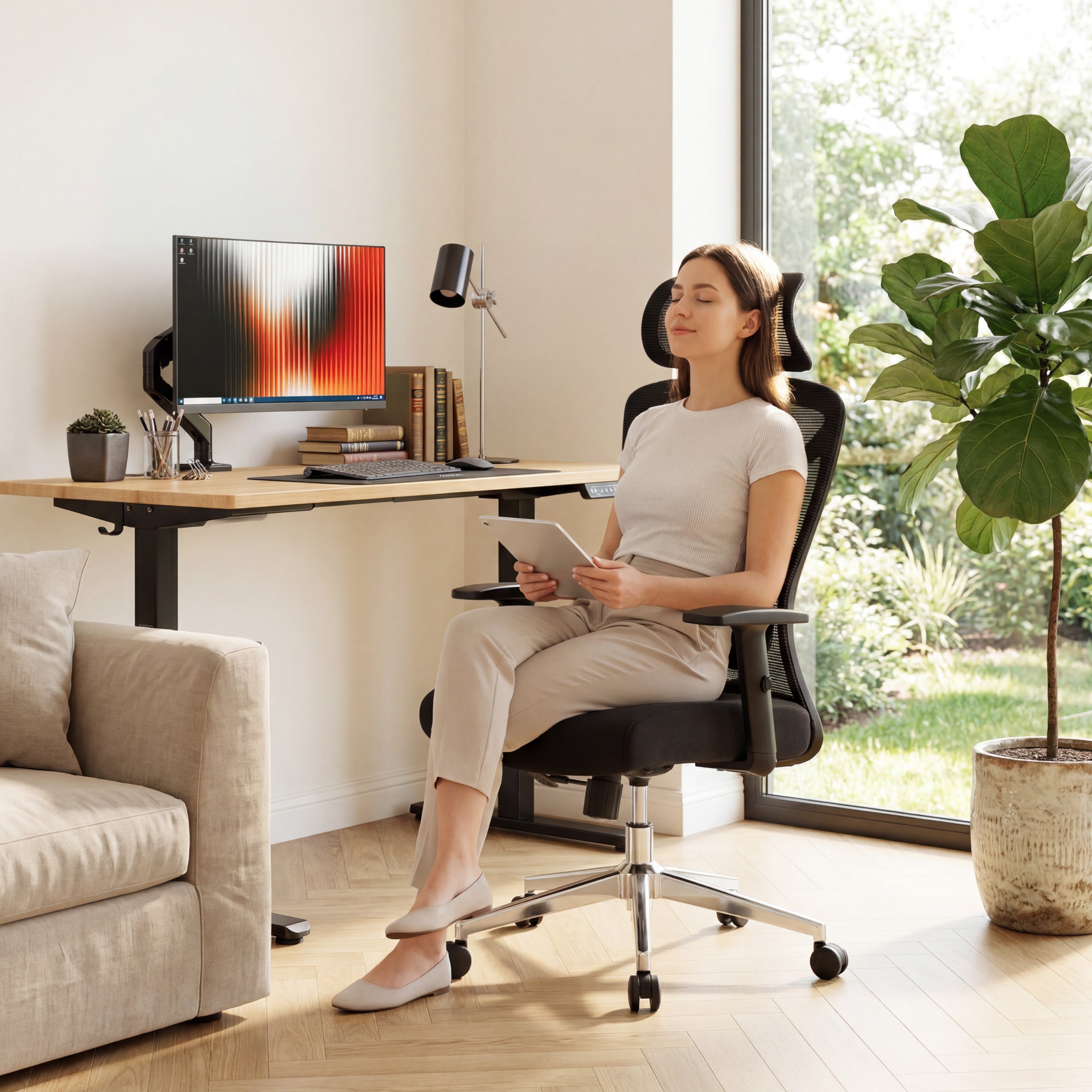 Scaun de birou ergonomic Mark Adler Manager 2.6 Black