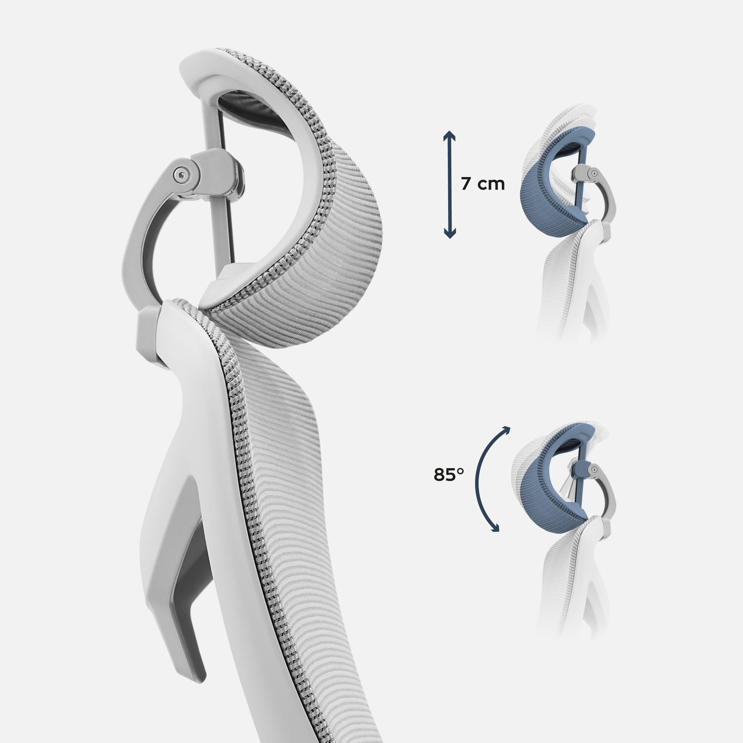 Scaun de birou ergonomic Mark Adler Manager 2.6 Grey