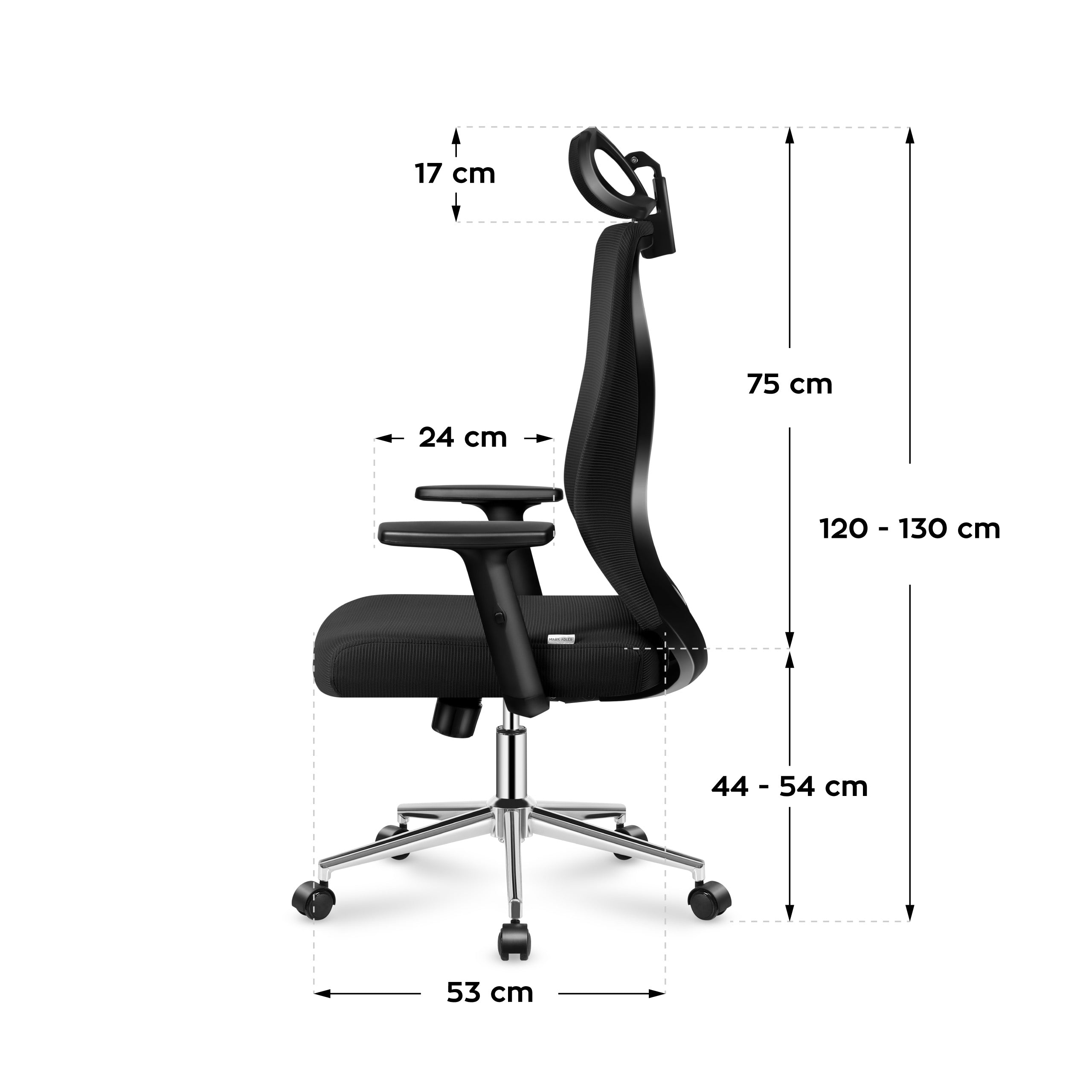 Mark Adler Manager Scaun de birou 3.5 negru
