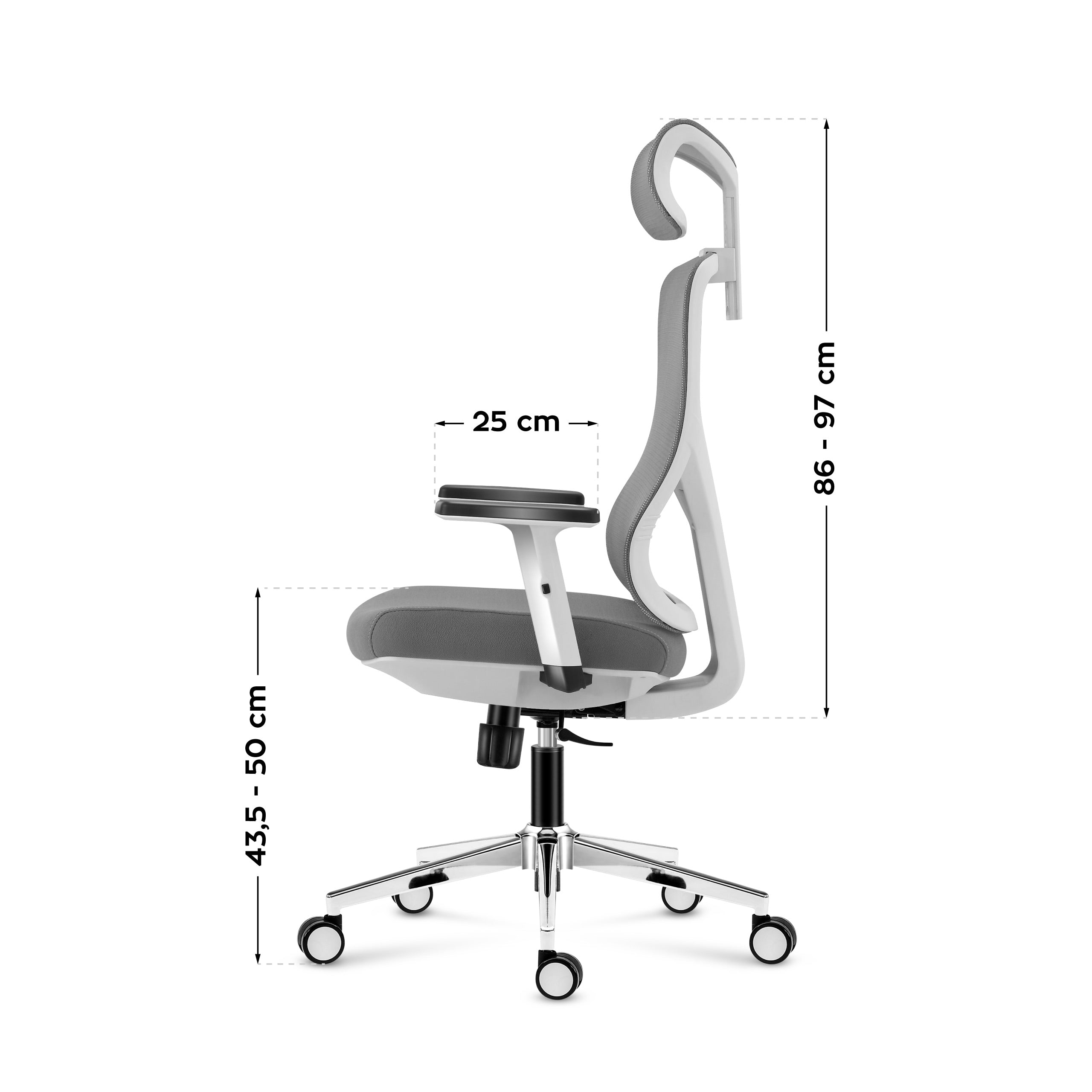 Mark Adler Manager 3.3 Scaun ergonomic alb